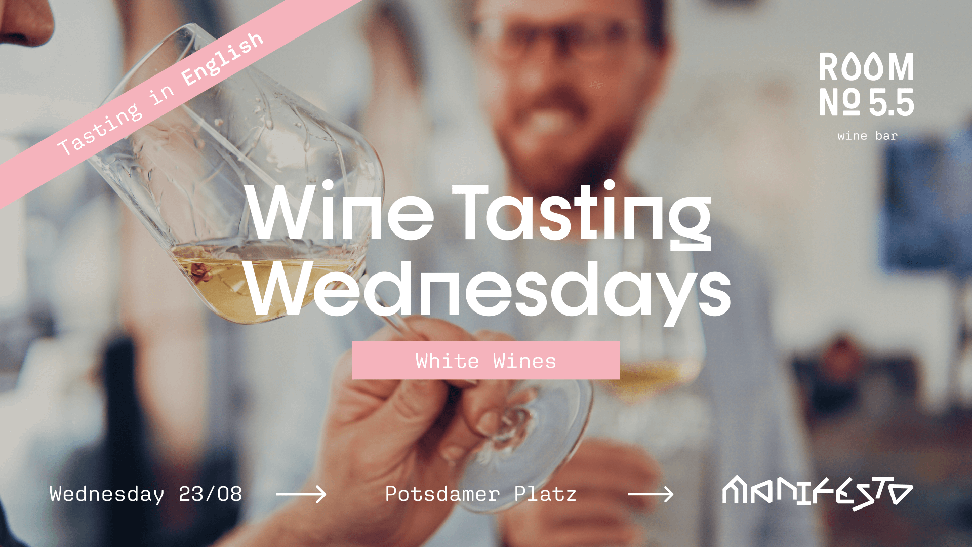 Wine Tasting Wednesdays⎮White Wines, 23/08