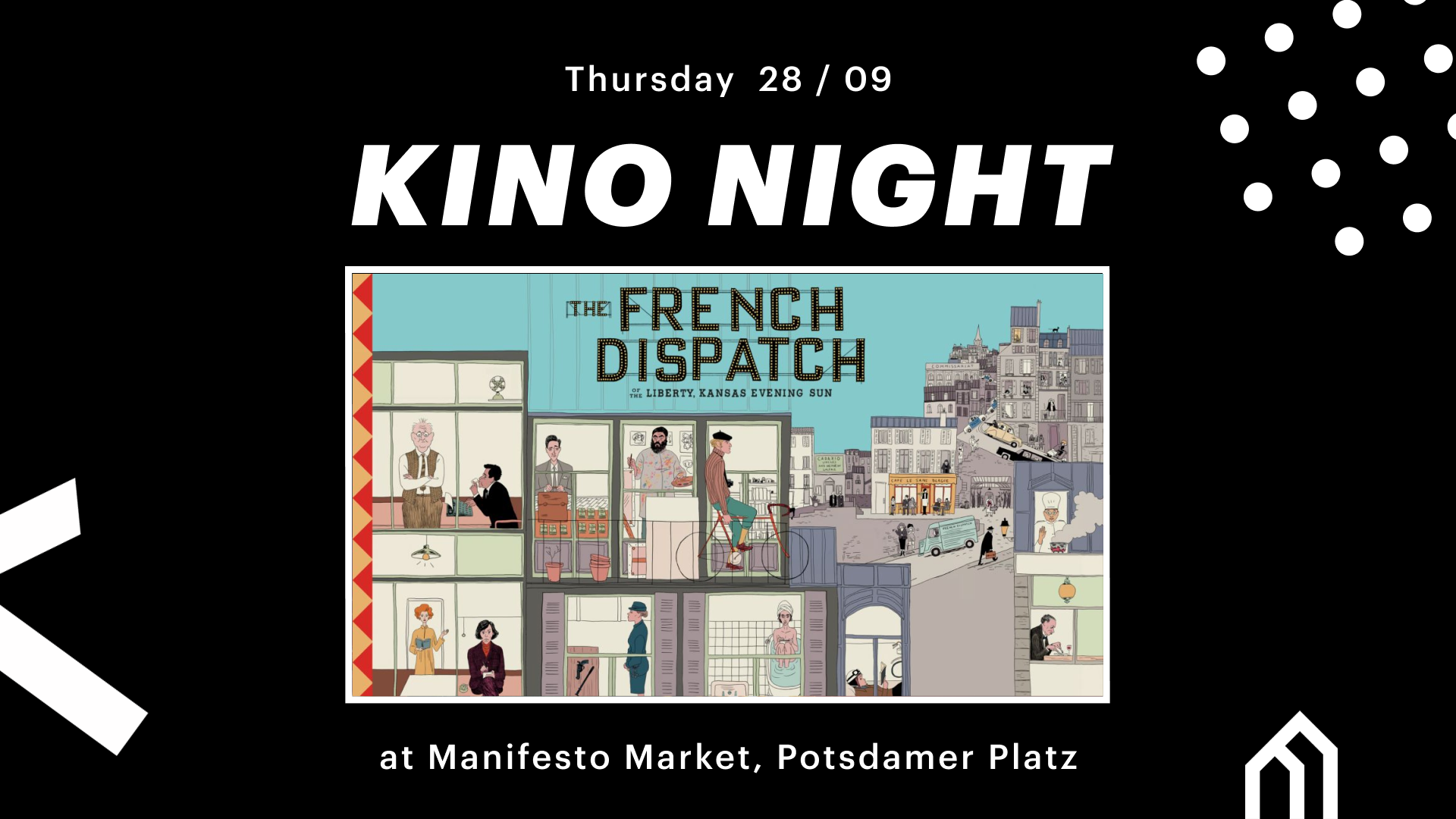 KINO NIGHT: The French Dispatch ⎮ FREE ADMISSION
