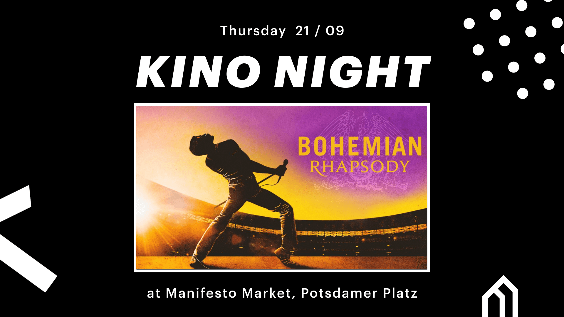 KINO NIGHT: Bohemian Rhapsody ⎮ FREE, 21/09