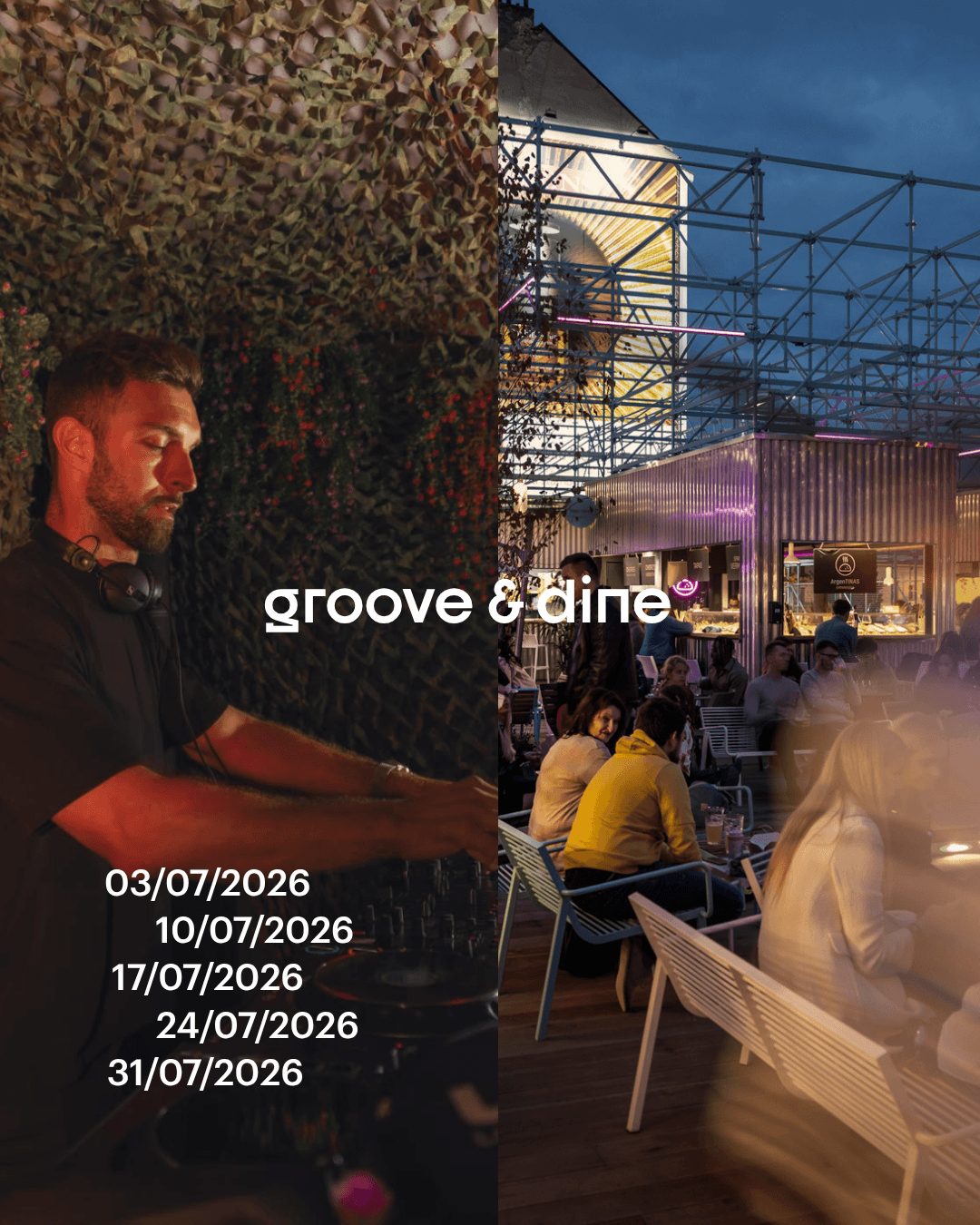 Groove & Dine | DJs, 03/07