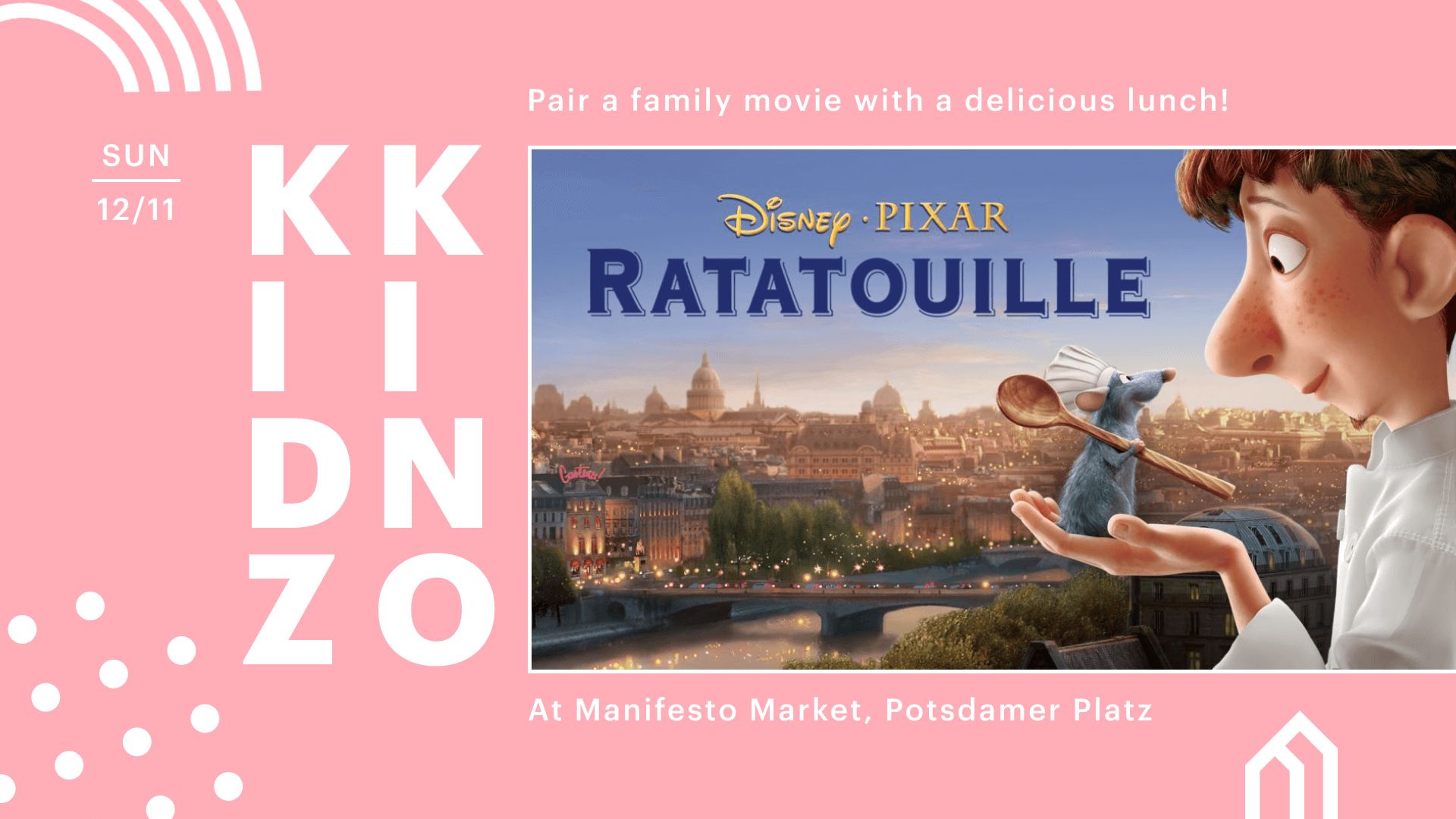 KIDZ KINO: Ratatouille⎮ FREIER EINTRITT