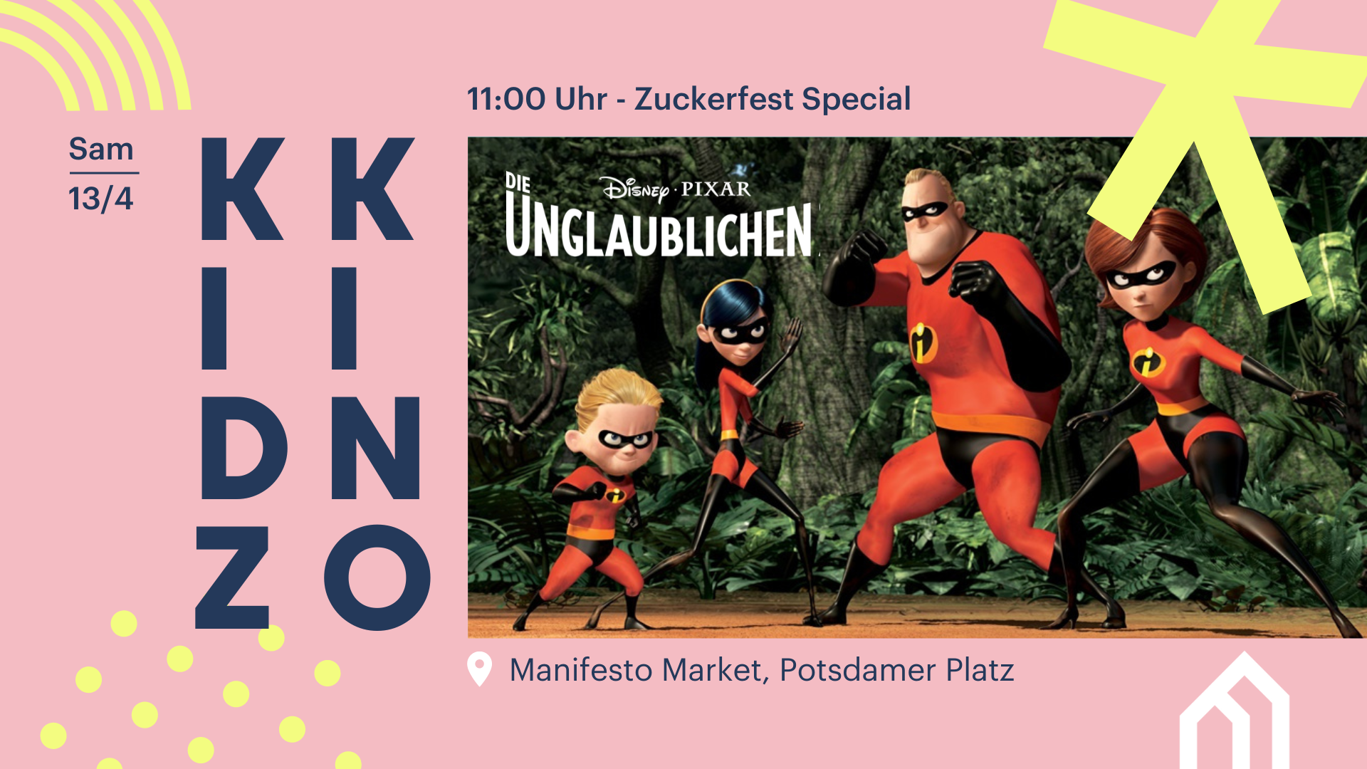 KIDZ KINO: Die Unglaublichen ⎮ FREIER EINTRITT, 13/04
