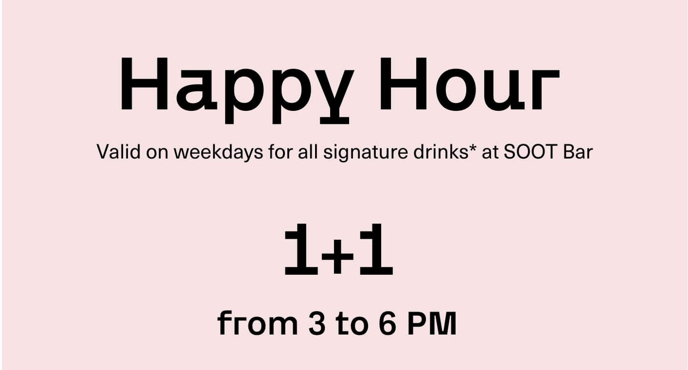 The Best Happy Hour in Prague: 1+1 on All Signature Drinks