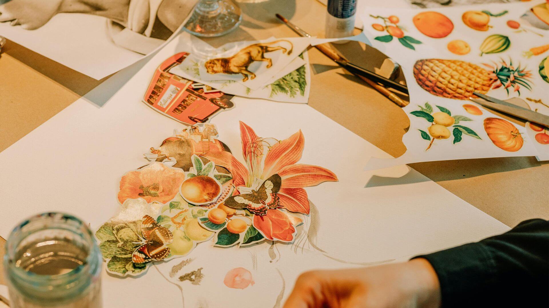 Kids Collage Workshop, 15/03