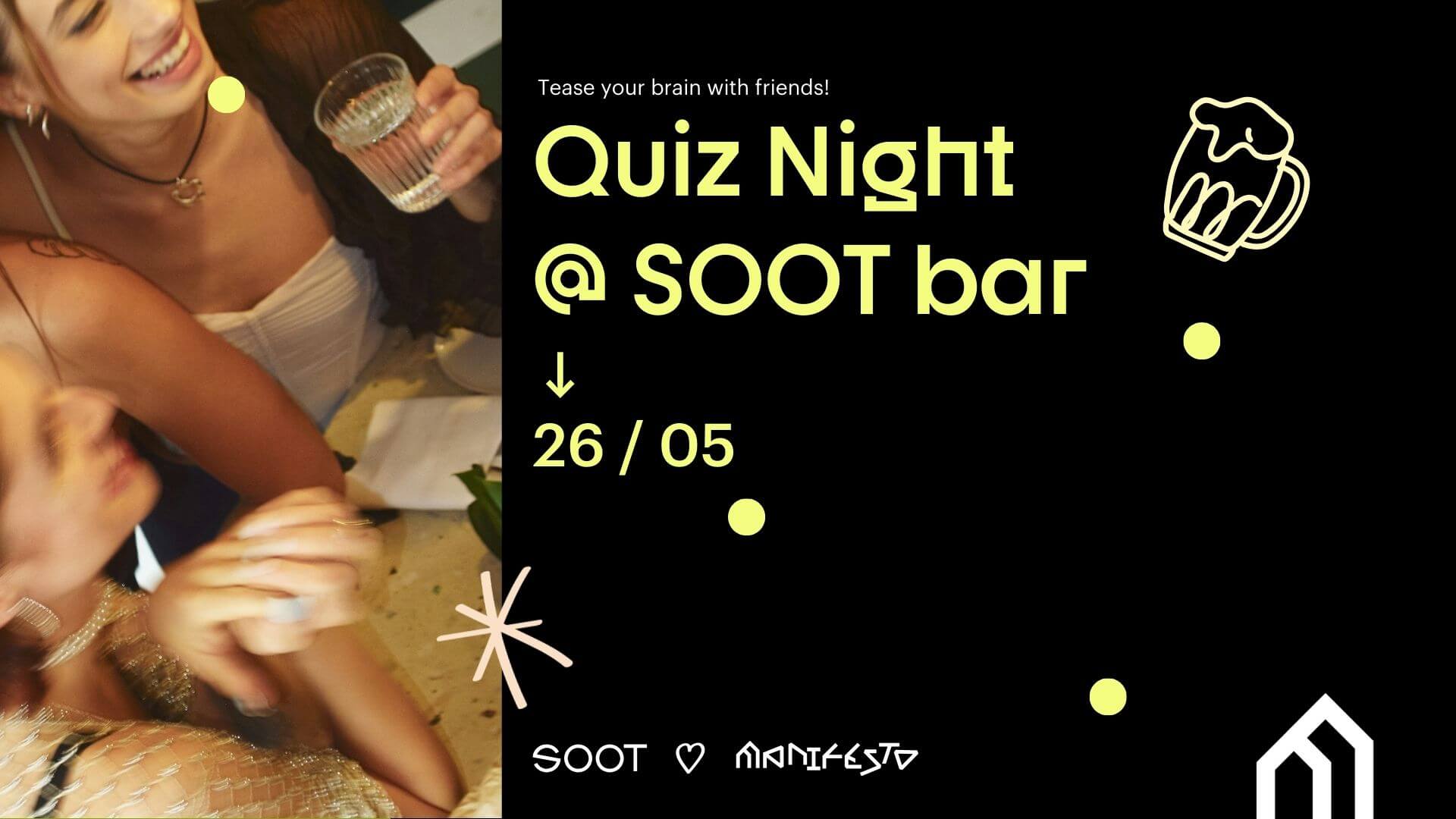 Quiz Night @ SOOT bar , 26/05