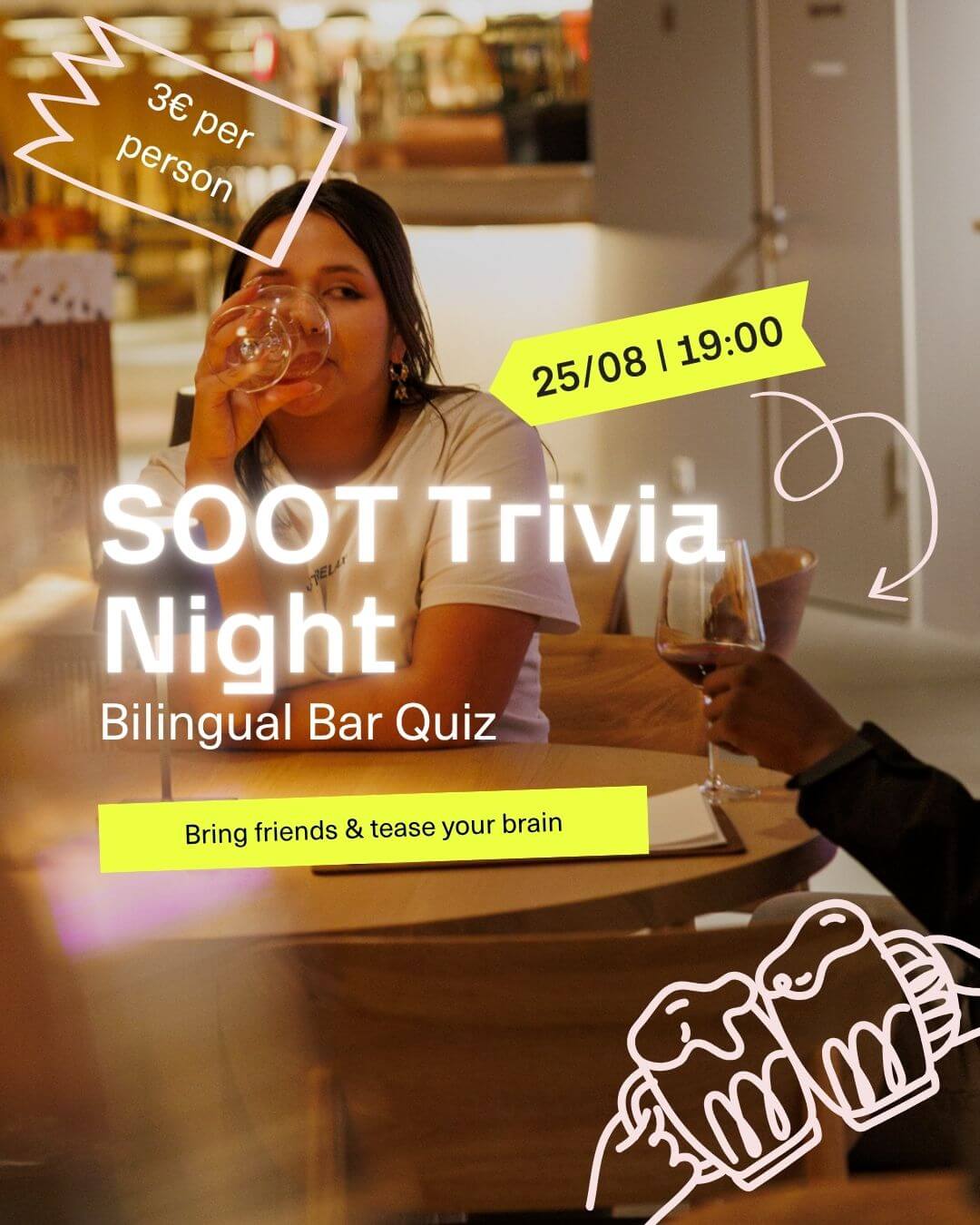 SOOT Trivia Night – August , 25/08