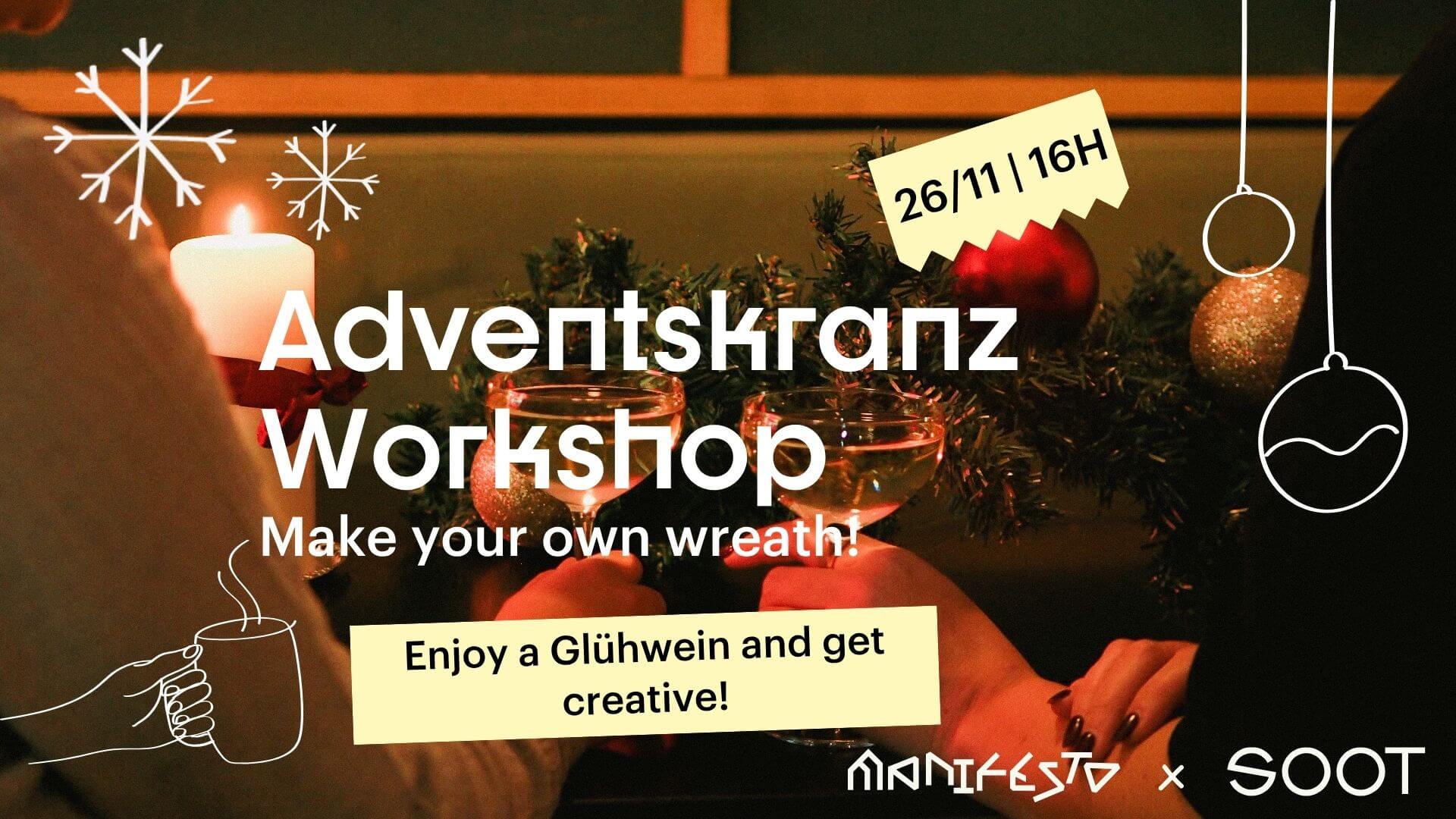 Christmas Wreath Workshop , 26/11