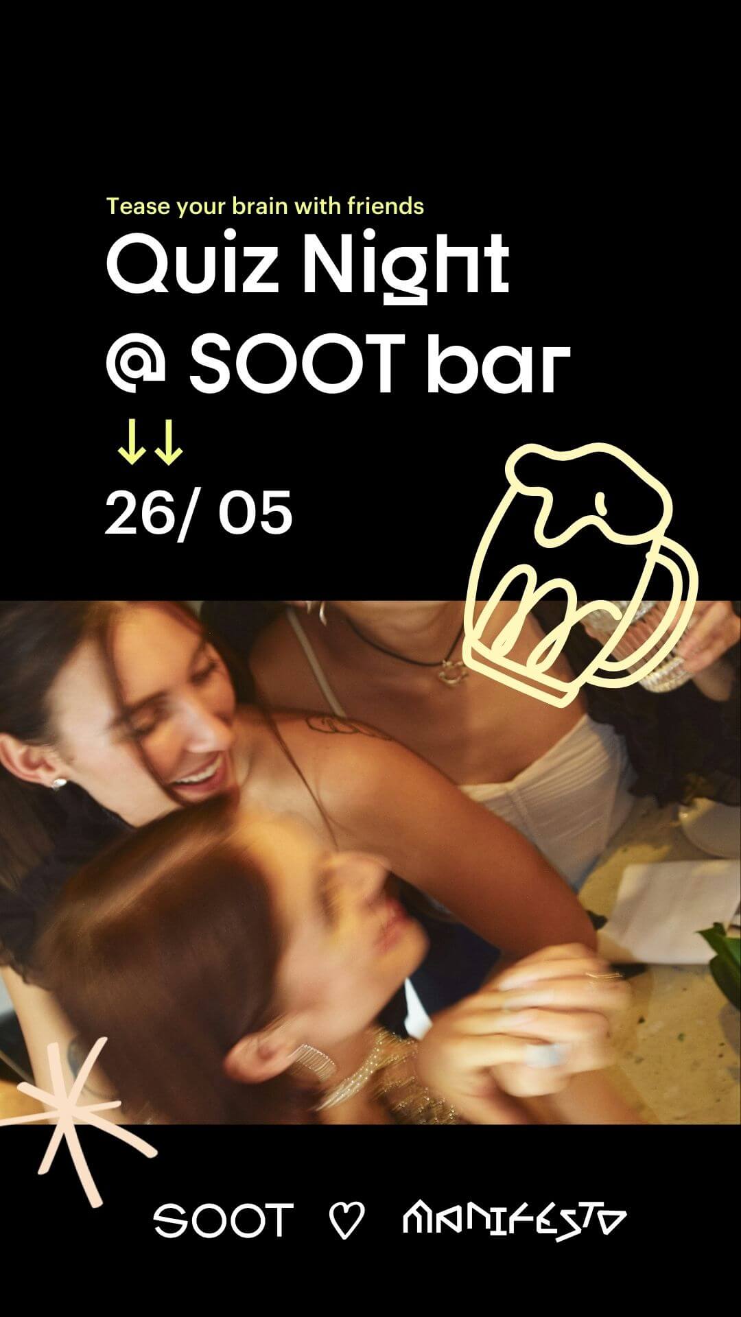 Quiz Night @ SOOT bar , 26/05