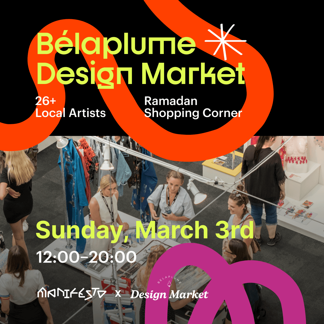 Bélaplume Design Market at Manifesto