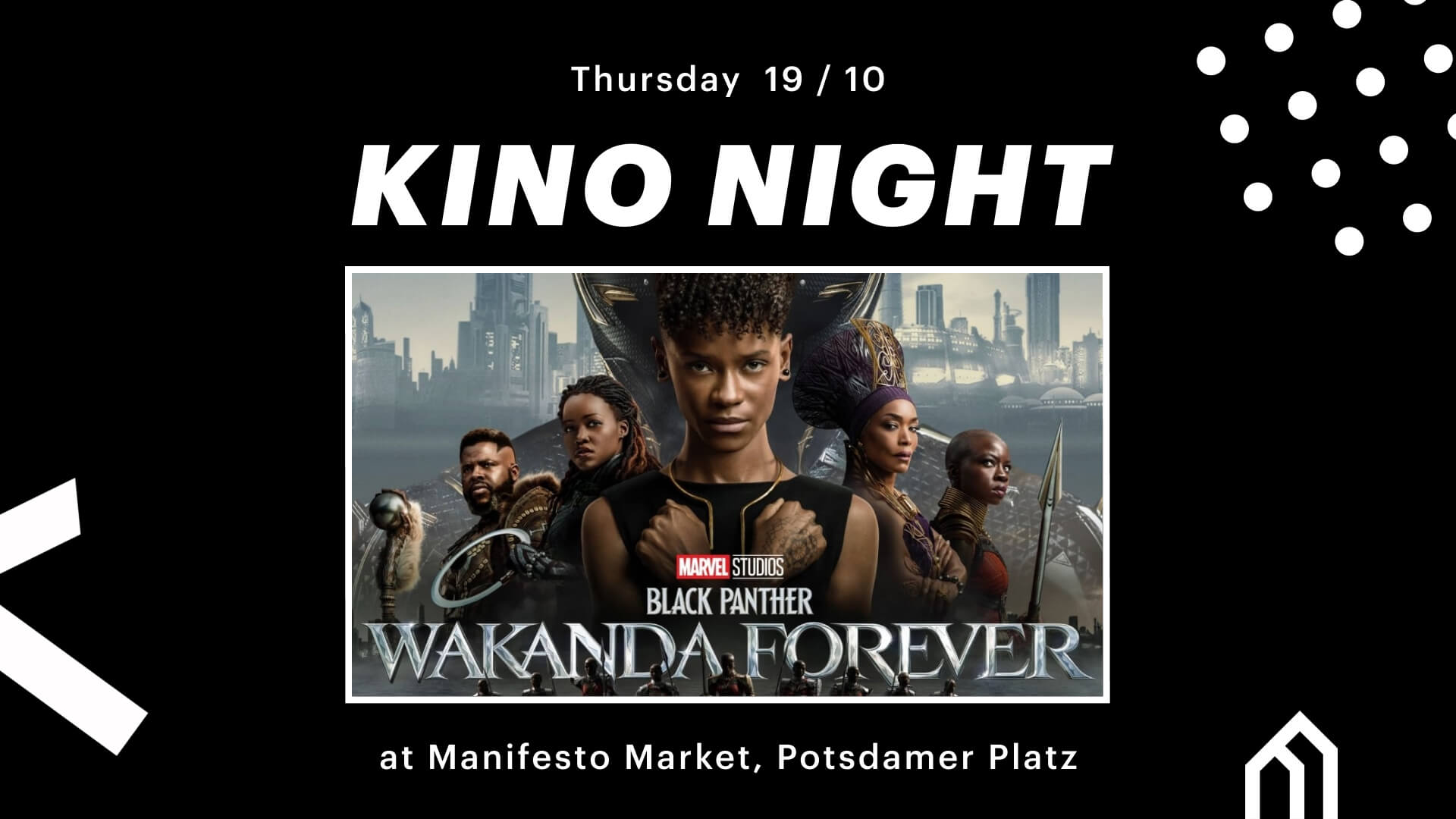 KINO NIGHT: Black Panther: Wakanda Forever, 19/10