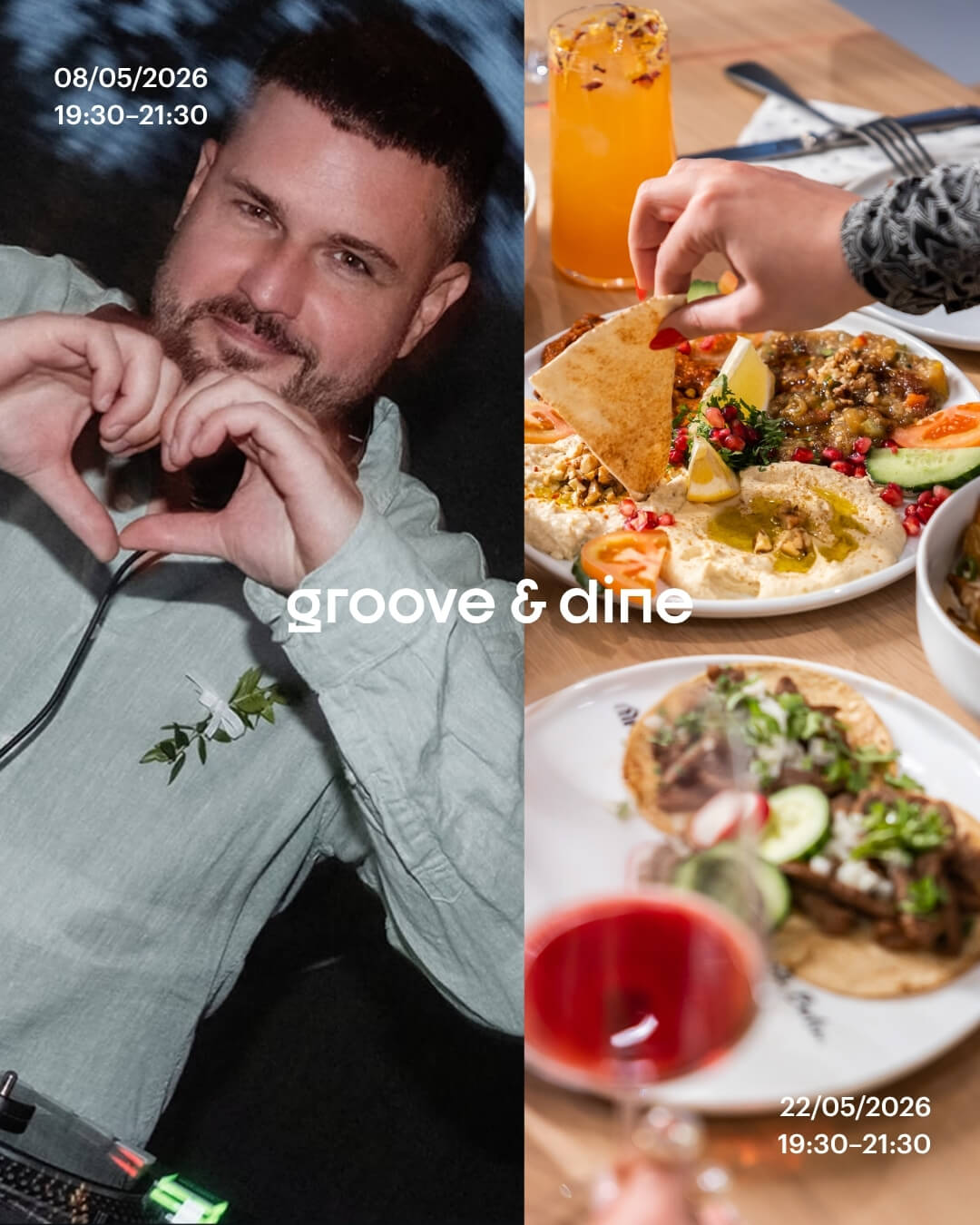Groove & Dine | Dj sety, 08/05
