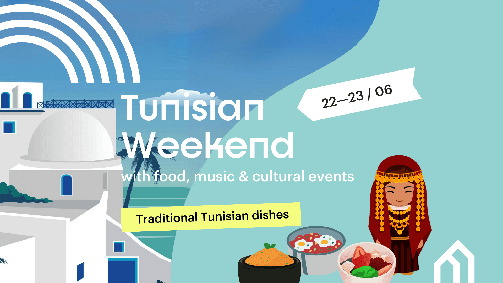Tunisian Food & Culture Weekend, 22/06