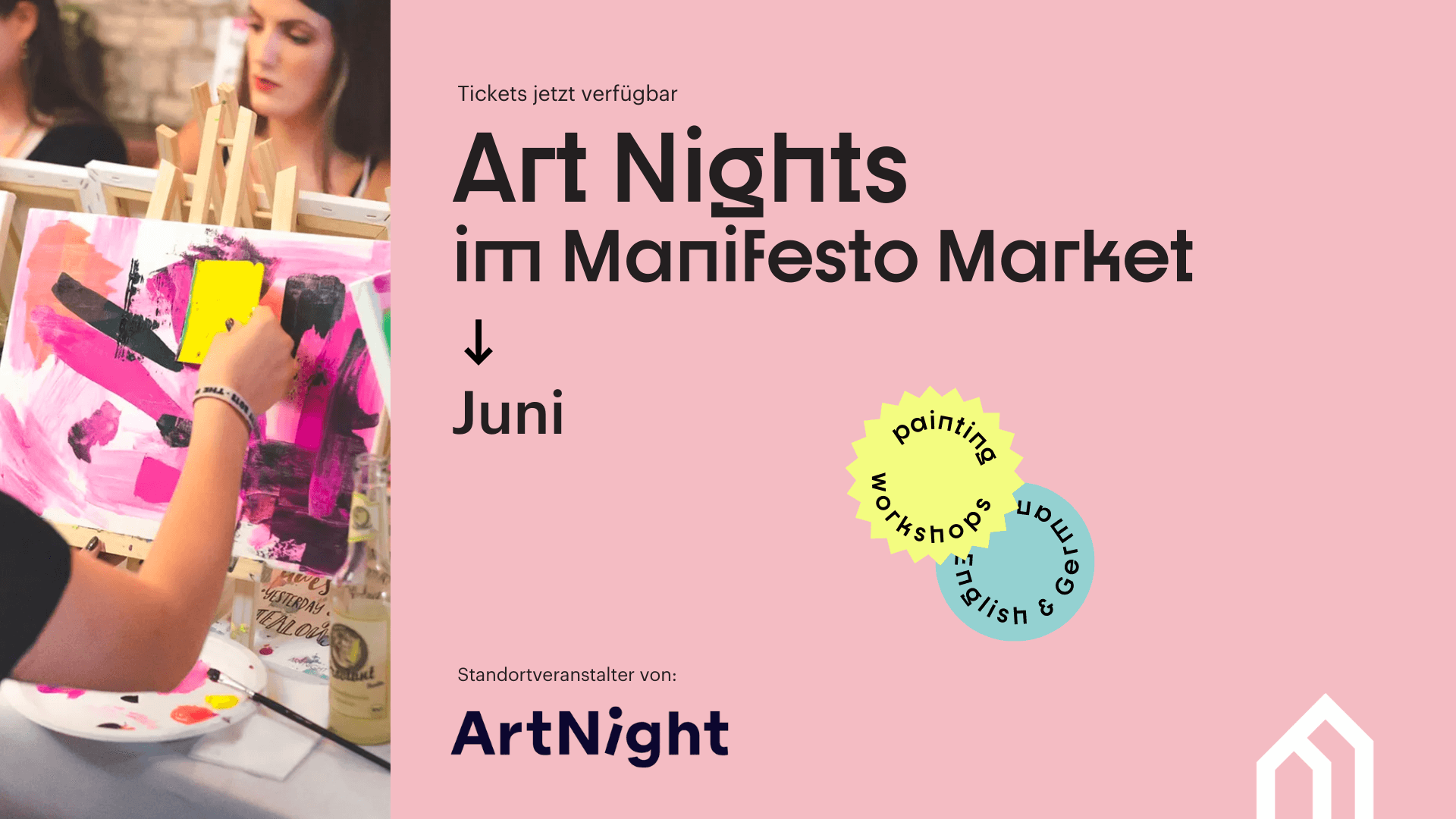 Art Nights im Manifesto Market ⎮ Juni, 08/06