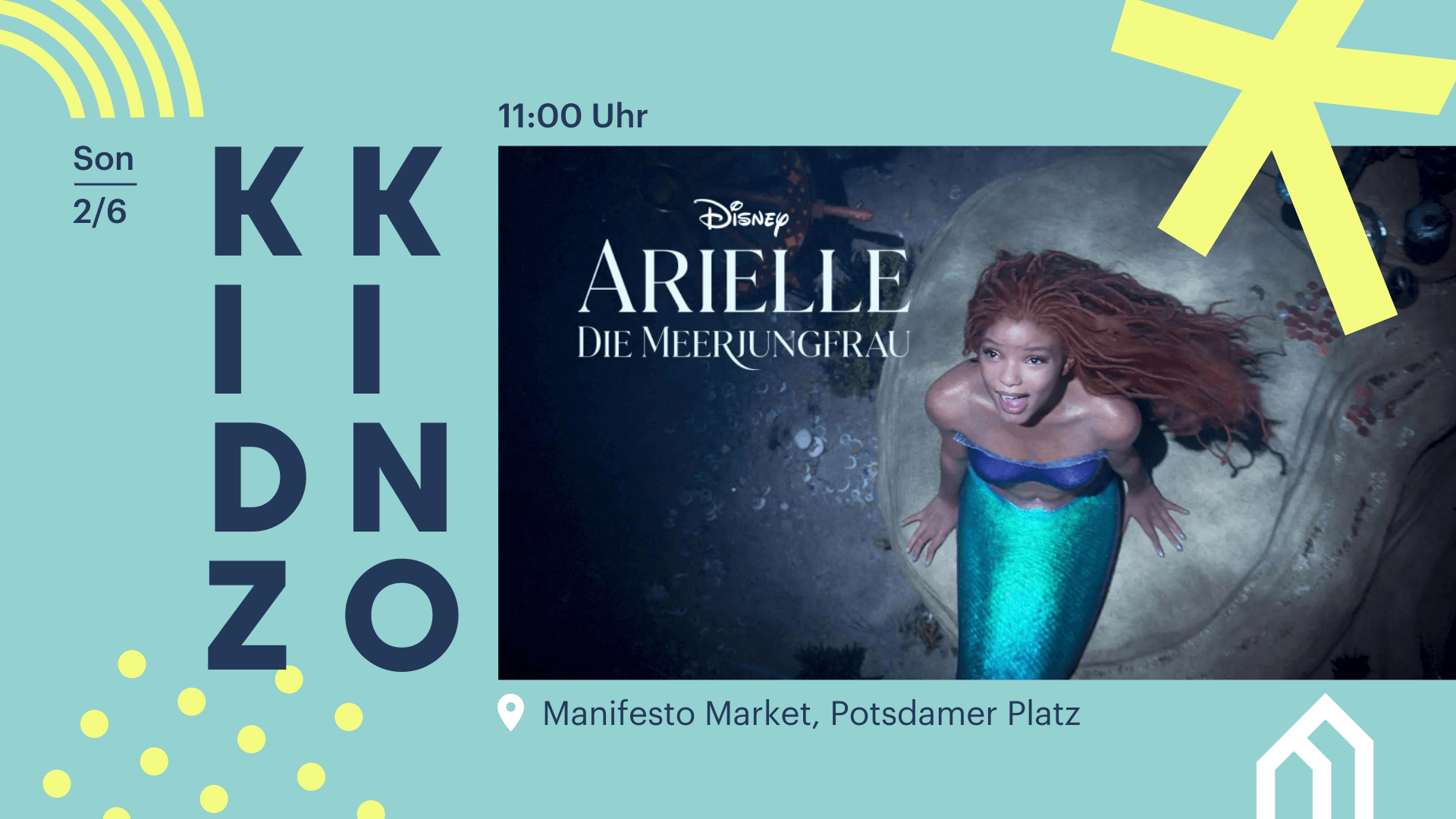 KIDZ KINO: Arielle, Die Meerjungfrau ⎮ FREIER EINTRITT, 02/06