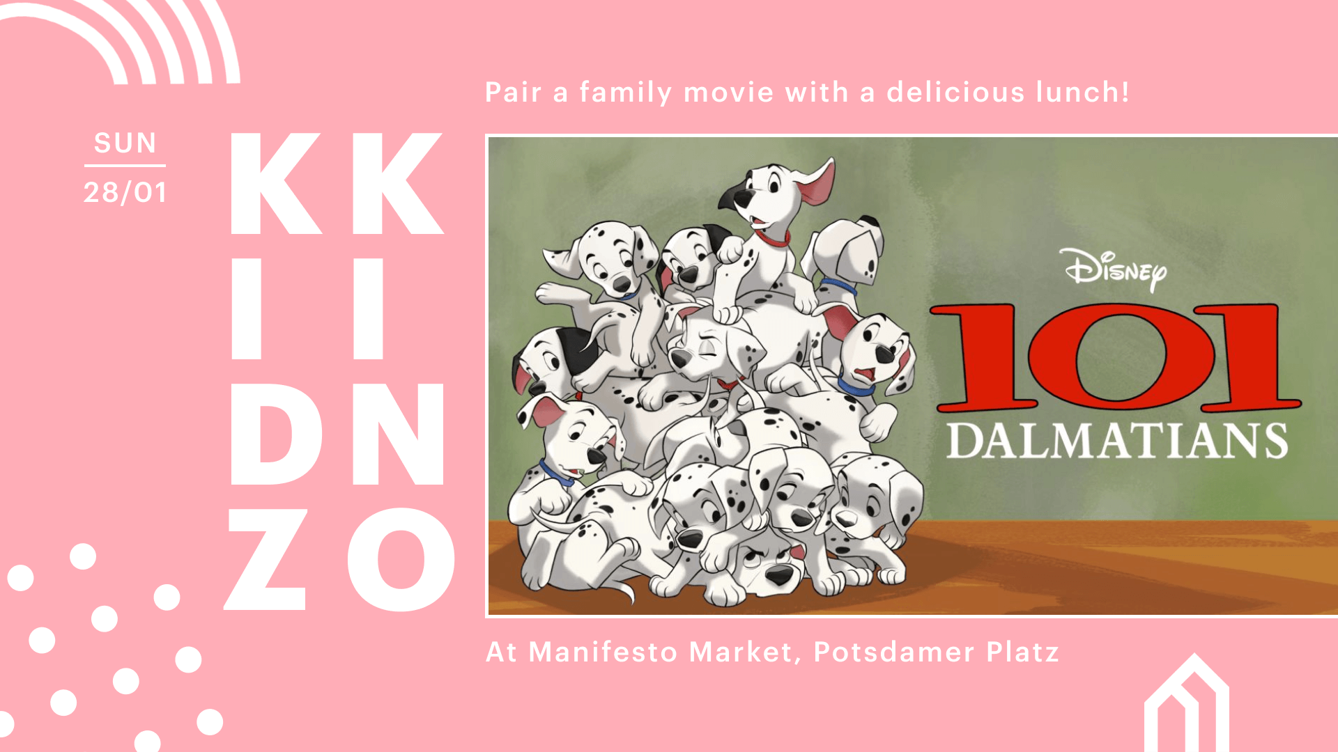 KIDZ KINO: 101 Dalmatiner ⎮ FREIER EINTRITT, 28/01