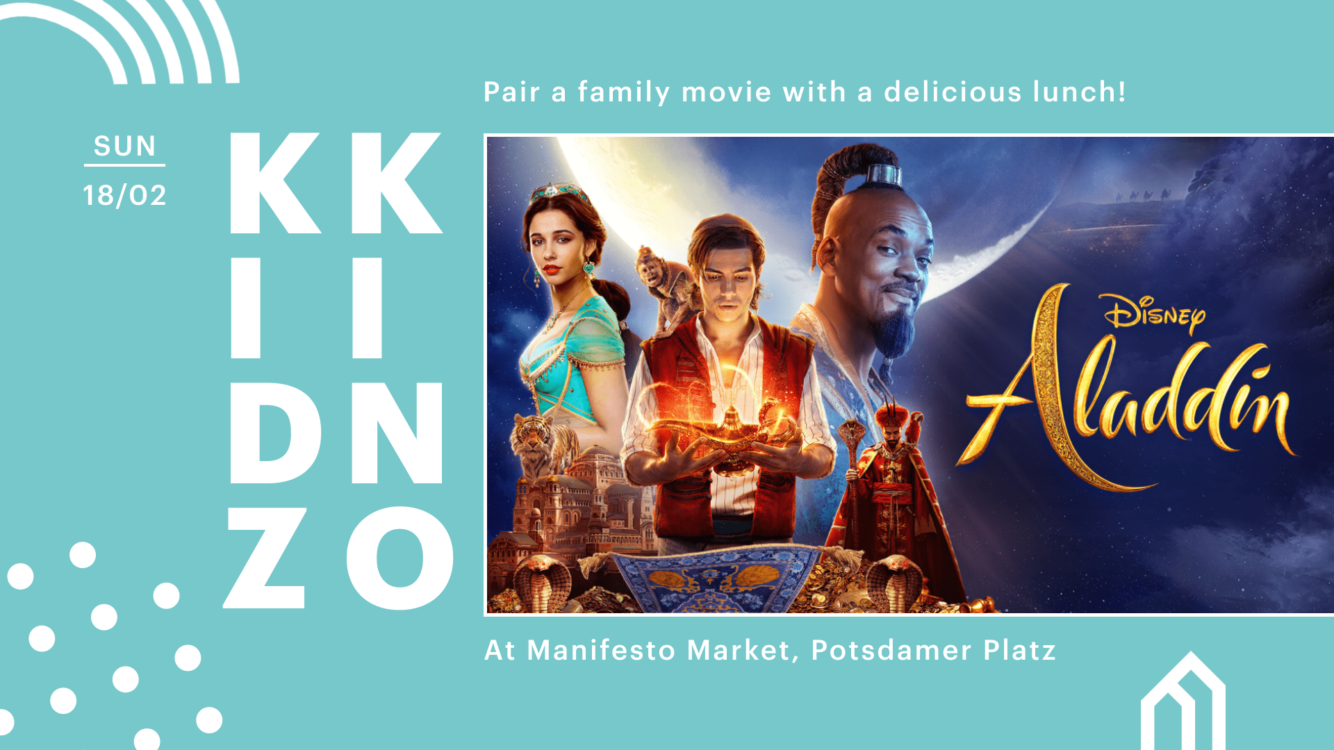 KIDZ KINO: Aladdin⎮ FREIER EINTRITT, 18/02