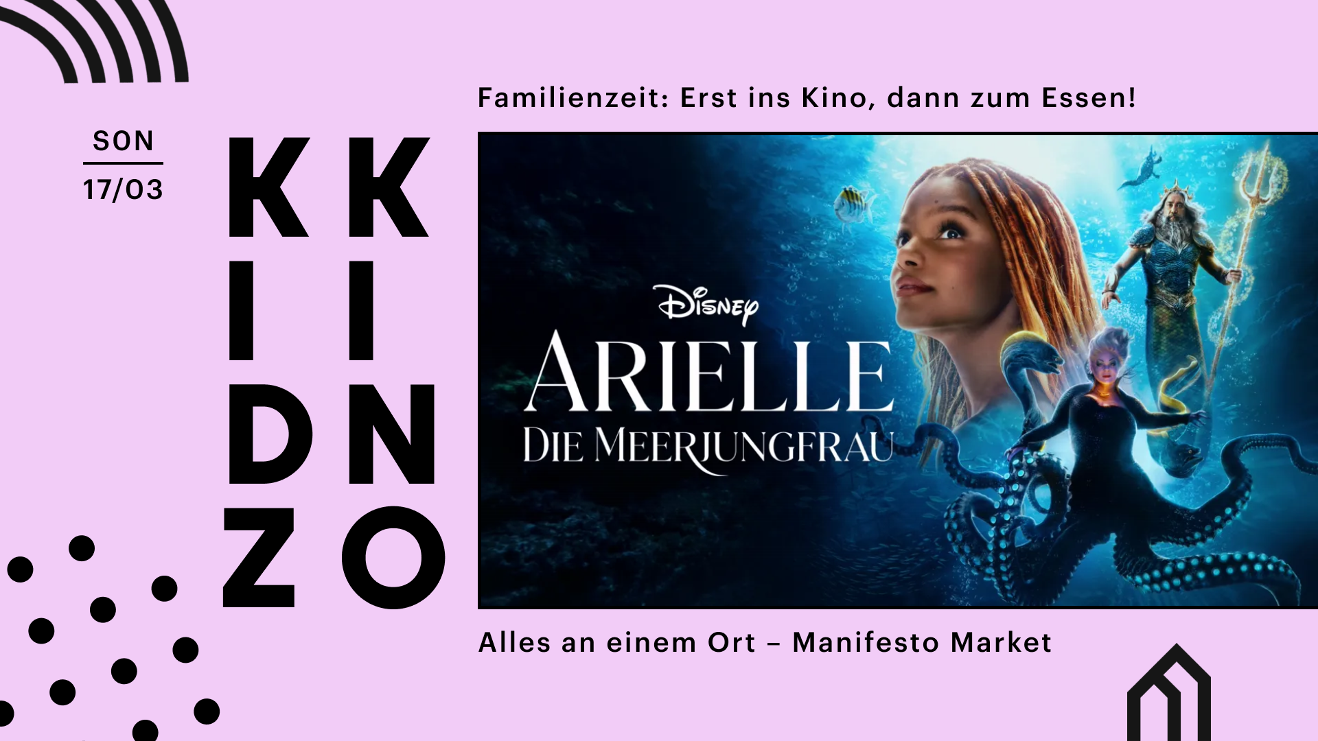 KIDZ KINO: Arielle, Die Meerjungfrau ⎮ FREIER EINTRITT, 17/03