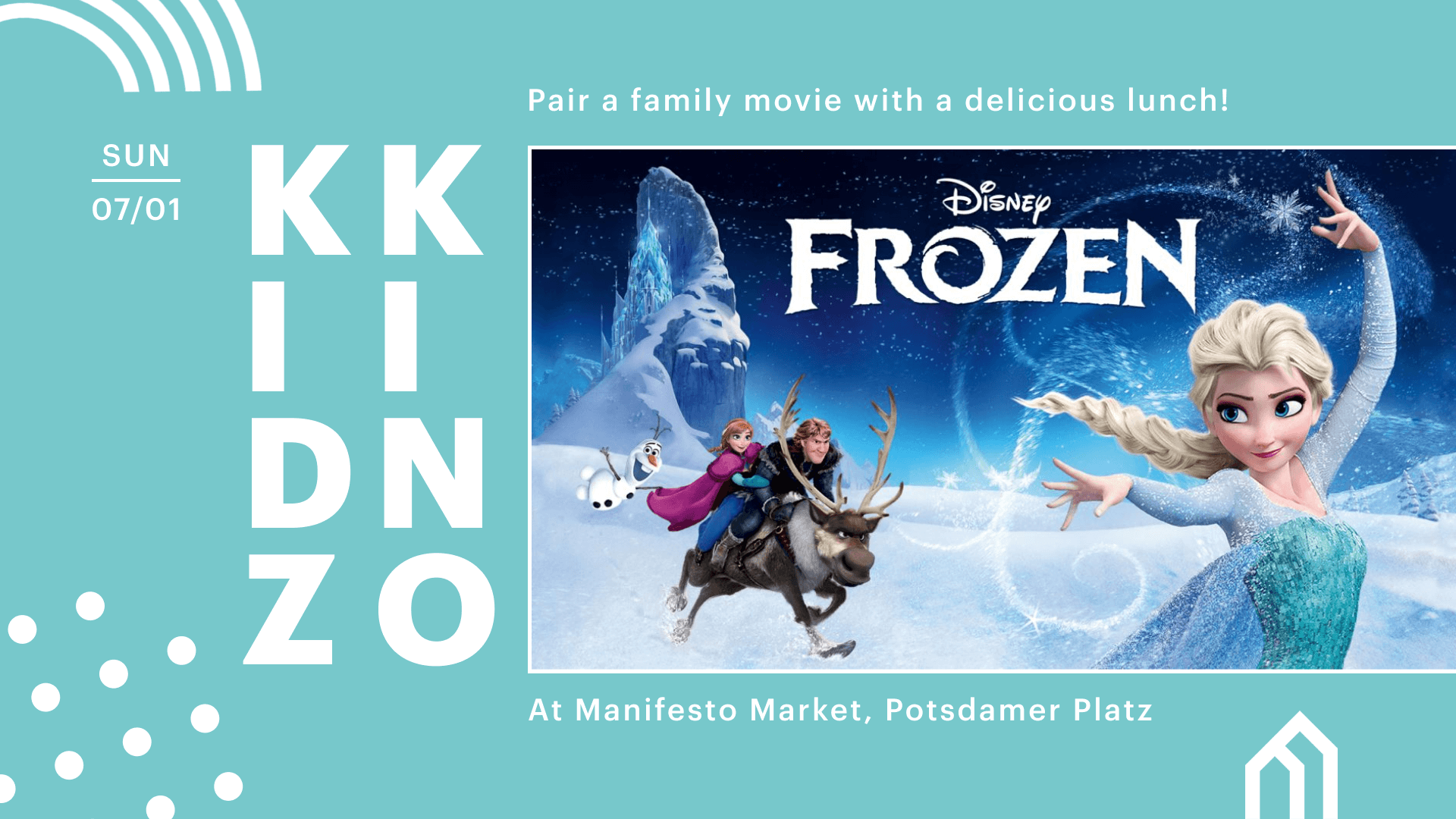 KIDZ KINO: Die Eiskönigin ⎮ FREIER EINTRITT, 07/01