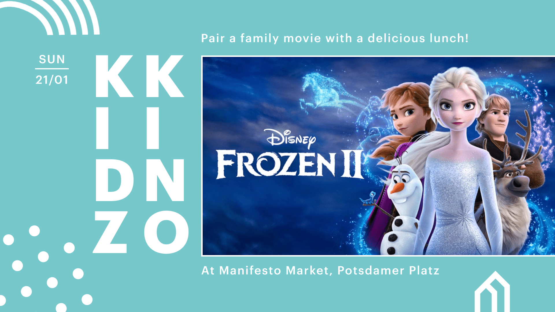 KIDZ KINO: Frozen 2 ⎮ FREIER EINTRITT, 21/01