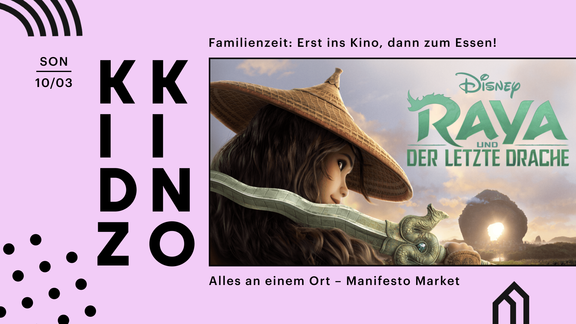 KIDZ KINO: Raya und die letzte Drache⎮ FREIER EINTRITT, 10/03