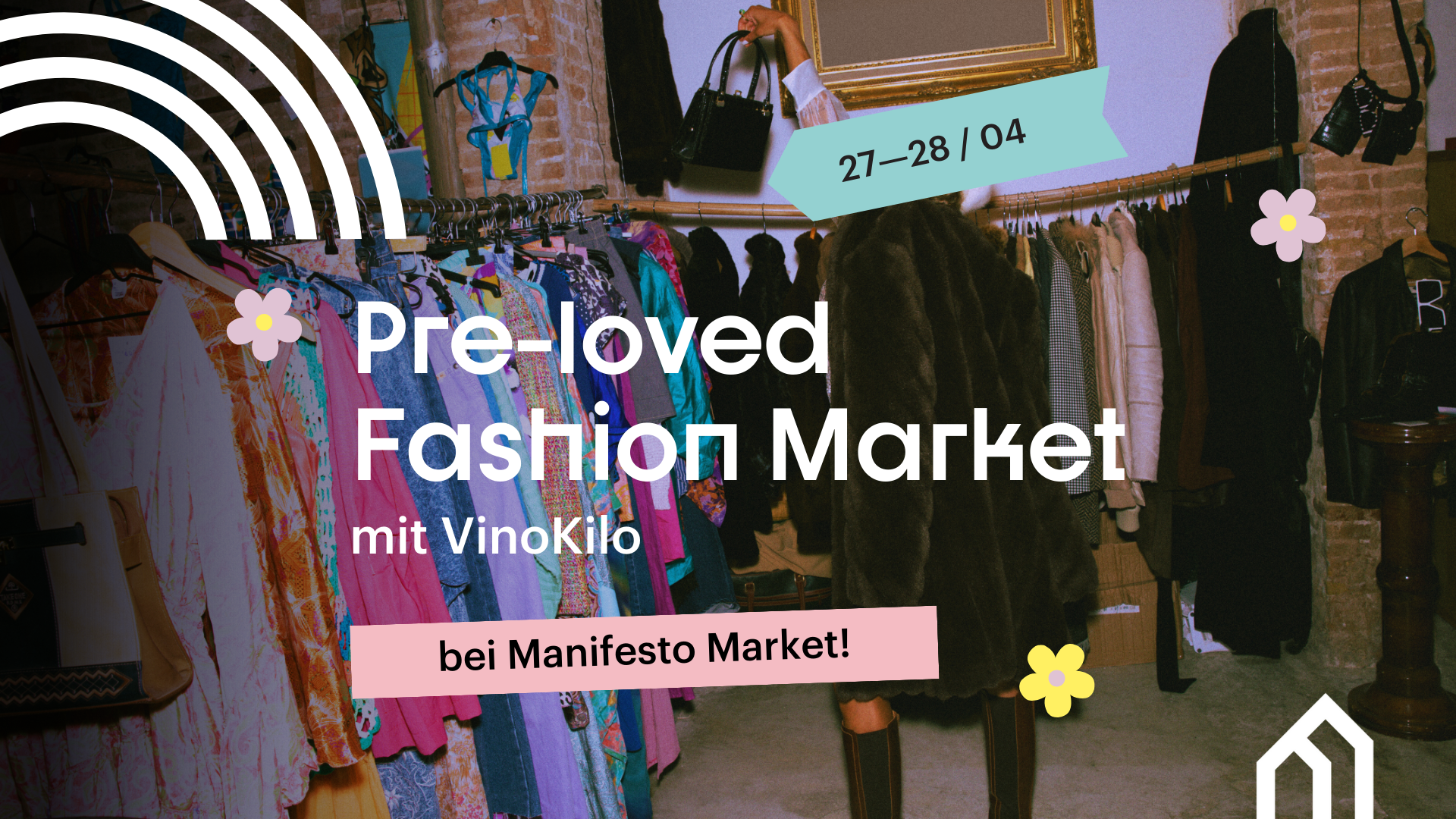 Pre-loved Fashion Market mit VinoKilo, 27/04