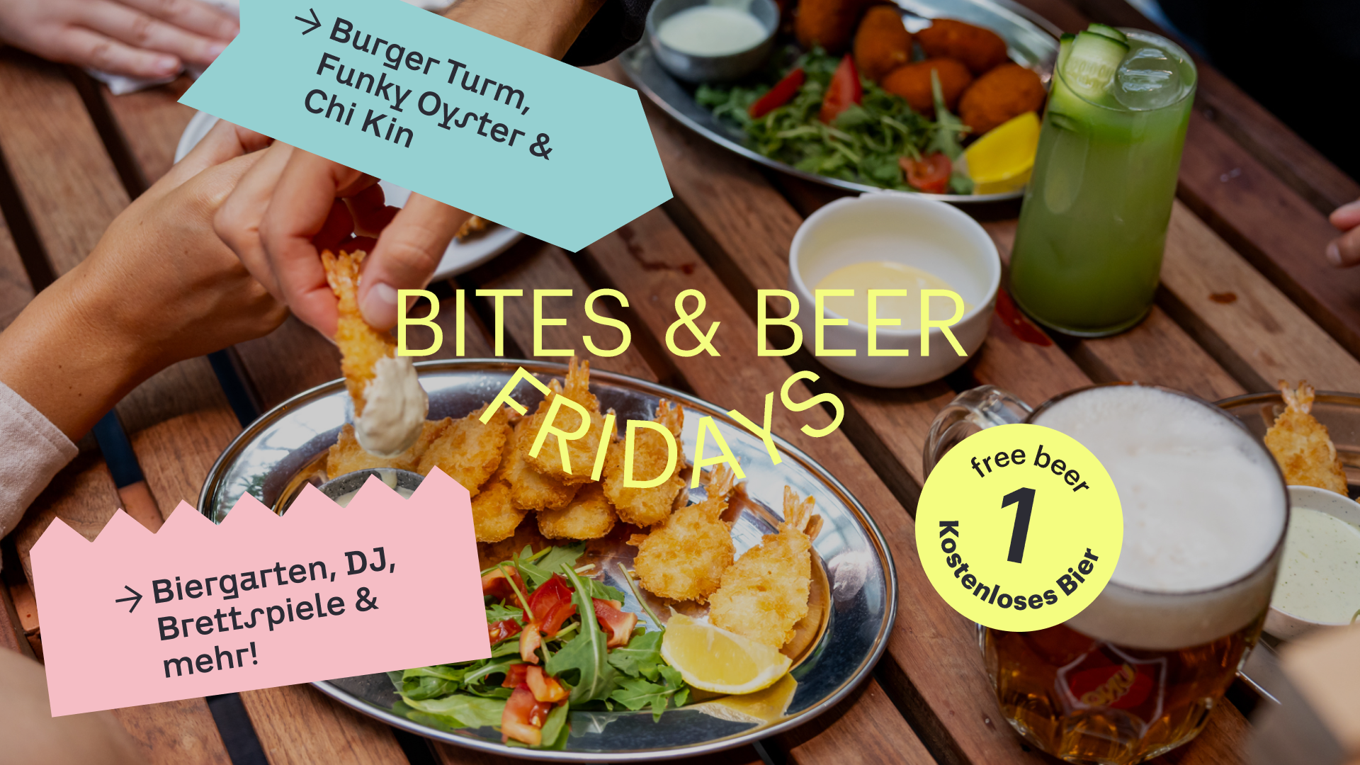 Bites & Beer Fridays, 15/09