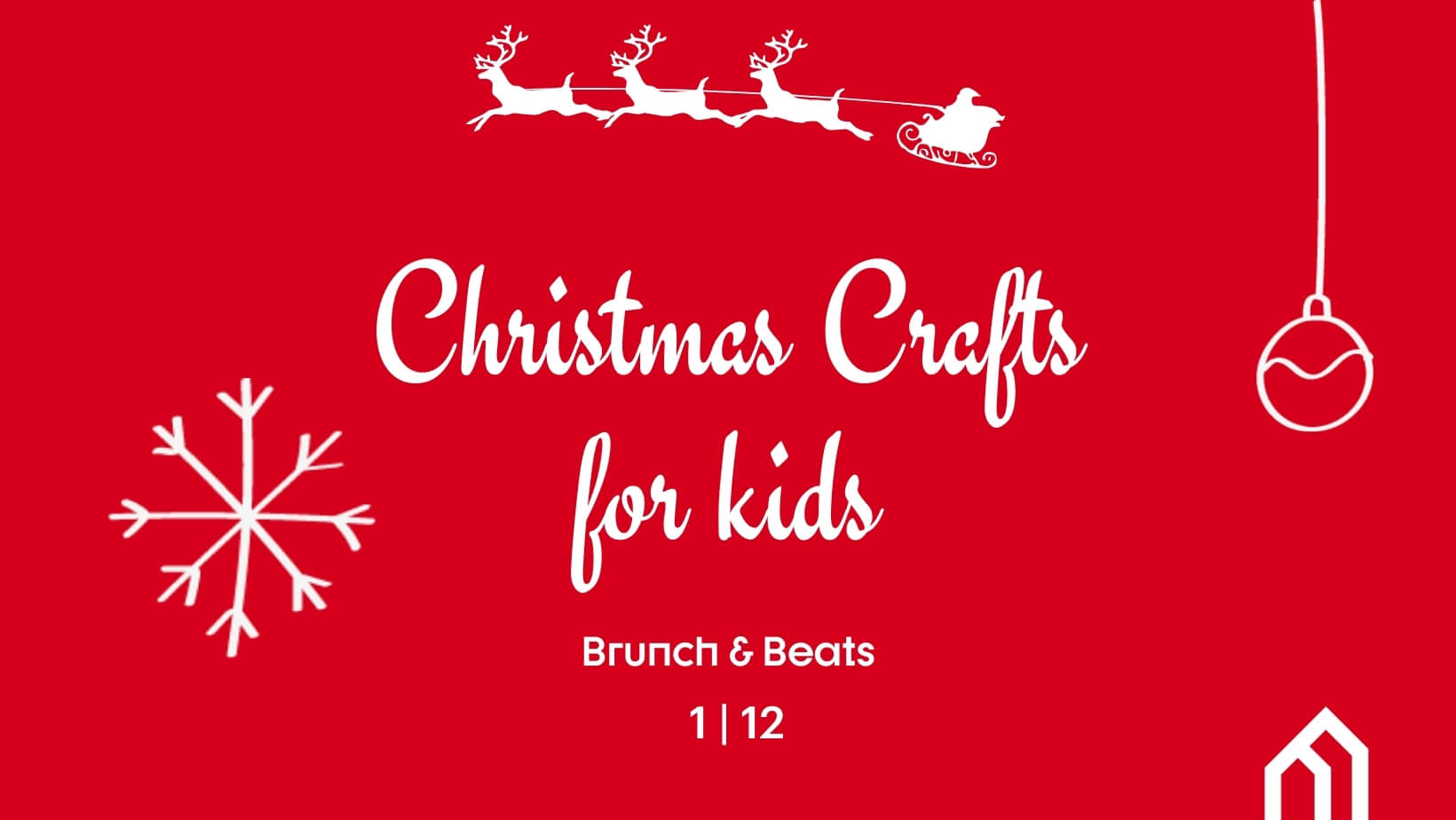 Brunch & Beats Christmas | Dětské vánoční dílničky, 01/12