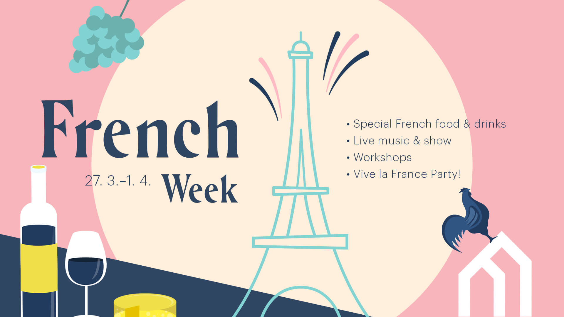 French Week at Manifesto Anděl, 27/03
