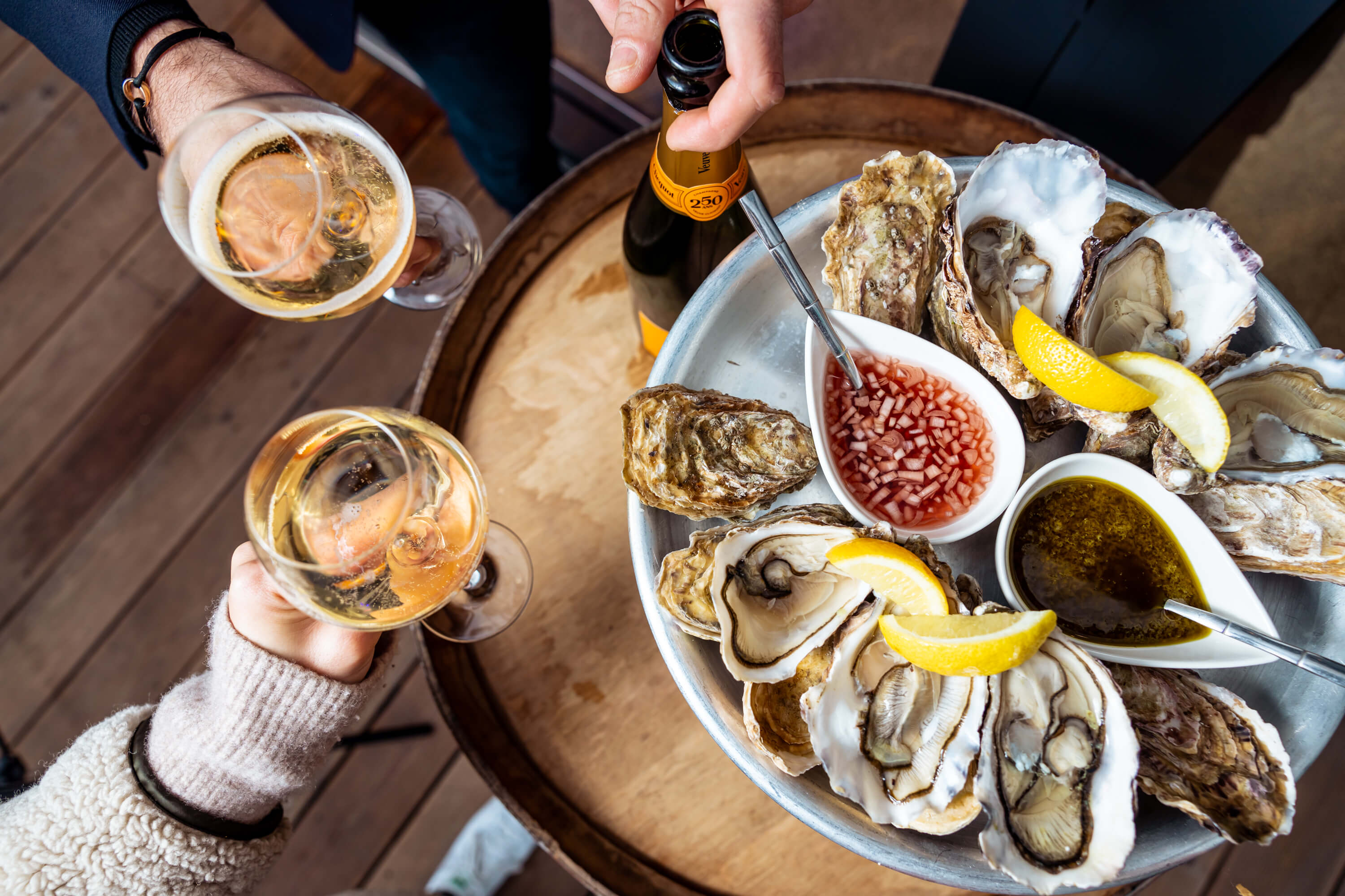 Dive into the Depths of Funky Oyster: Berlin's Seafood Destination at Manifesto Market Potsdamer Platz