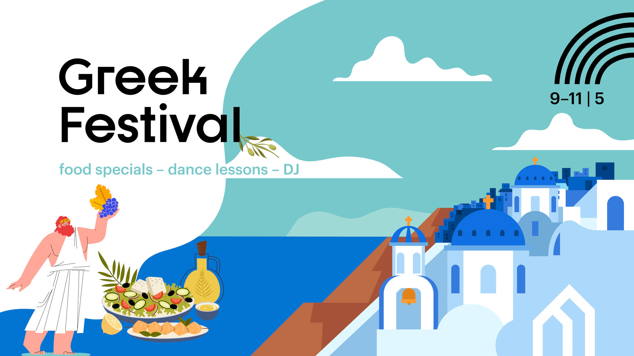 Greek Festival (9–11/5), 09/05