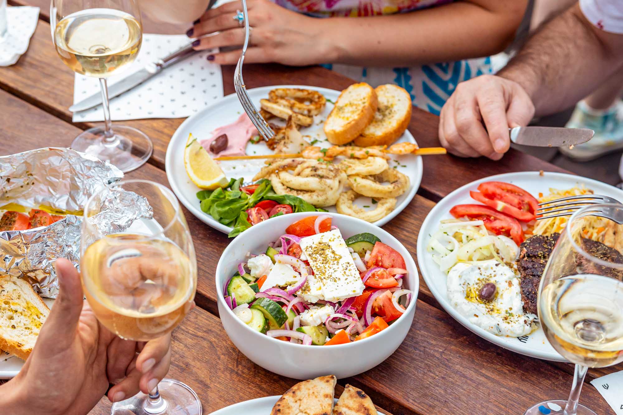 Savoring Souvlaki in Prague: YAYA's Meat & Seafood at Manifesto Anděl