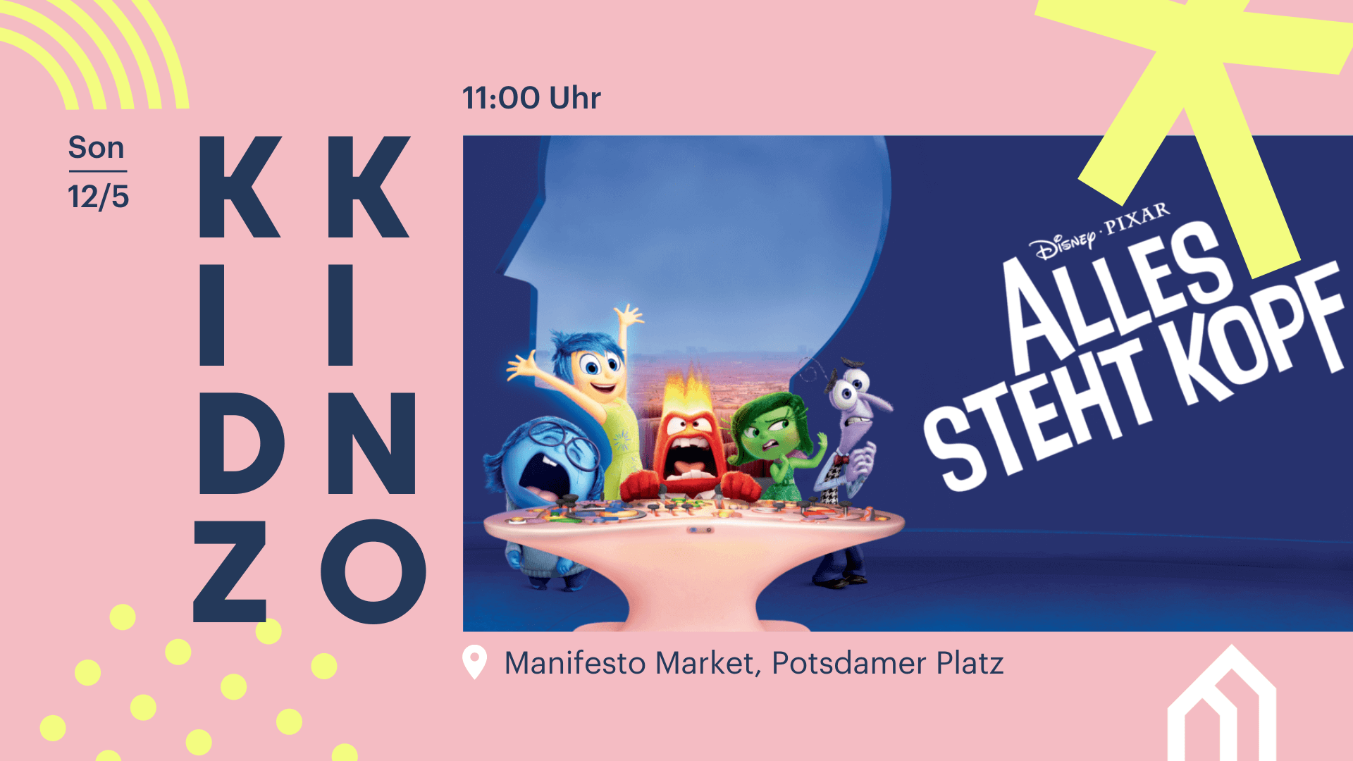 KIDZ KINO: Alles steht Kopf! (DE) ⎮ FREIER EINTRITT, 12/05