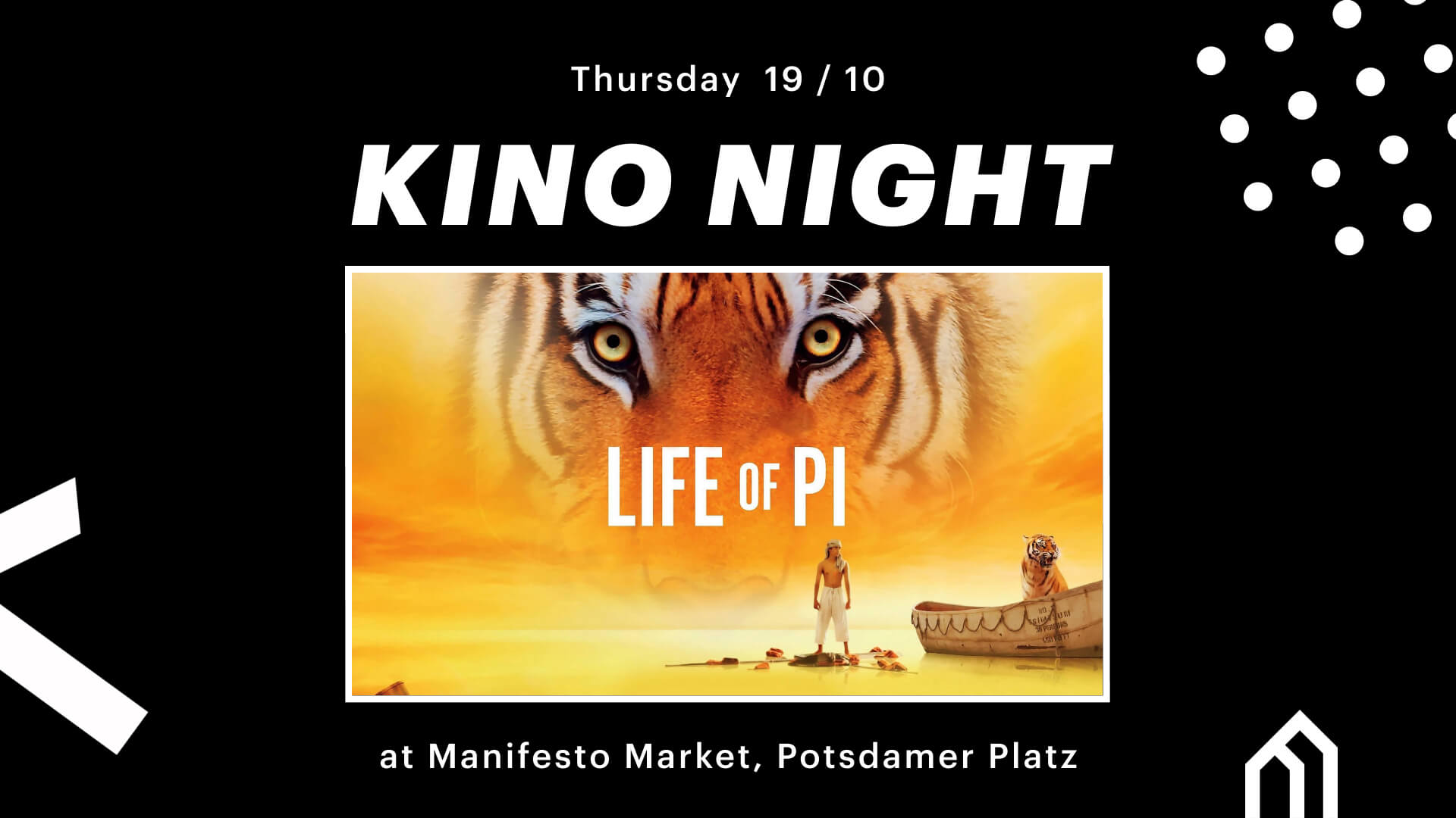 KINO NIGHT: Life of Pi , 12/10