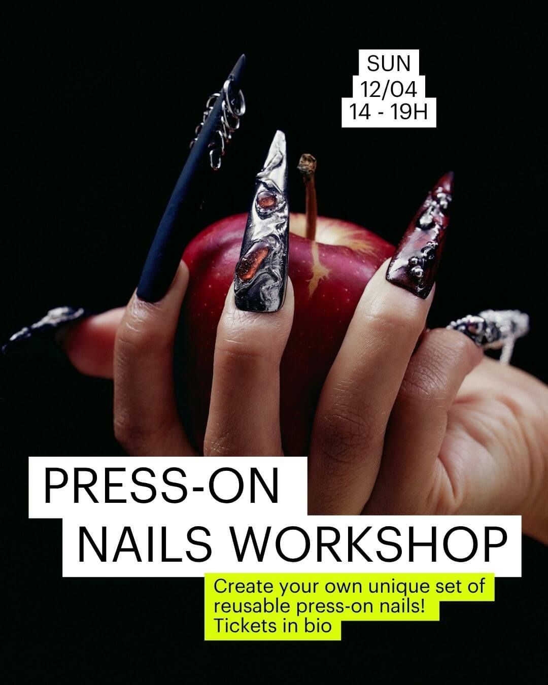 Press-On Nail Workshop, 12/04