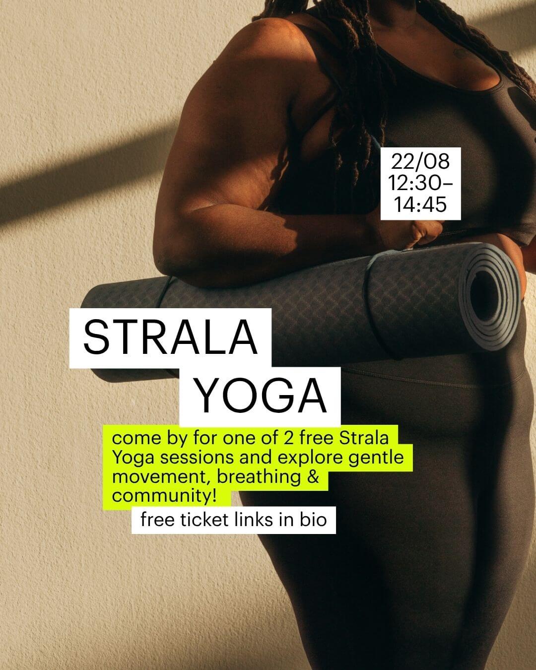 Free Strala Yoga , 22/08