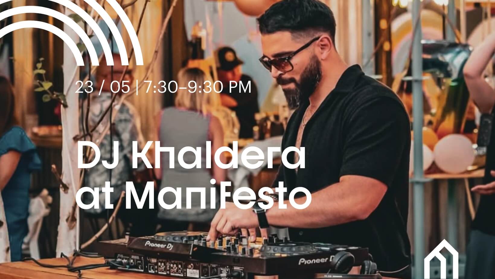 DJ Khaldera at Manifesto