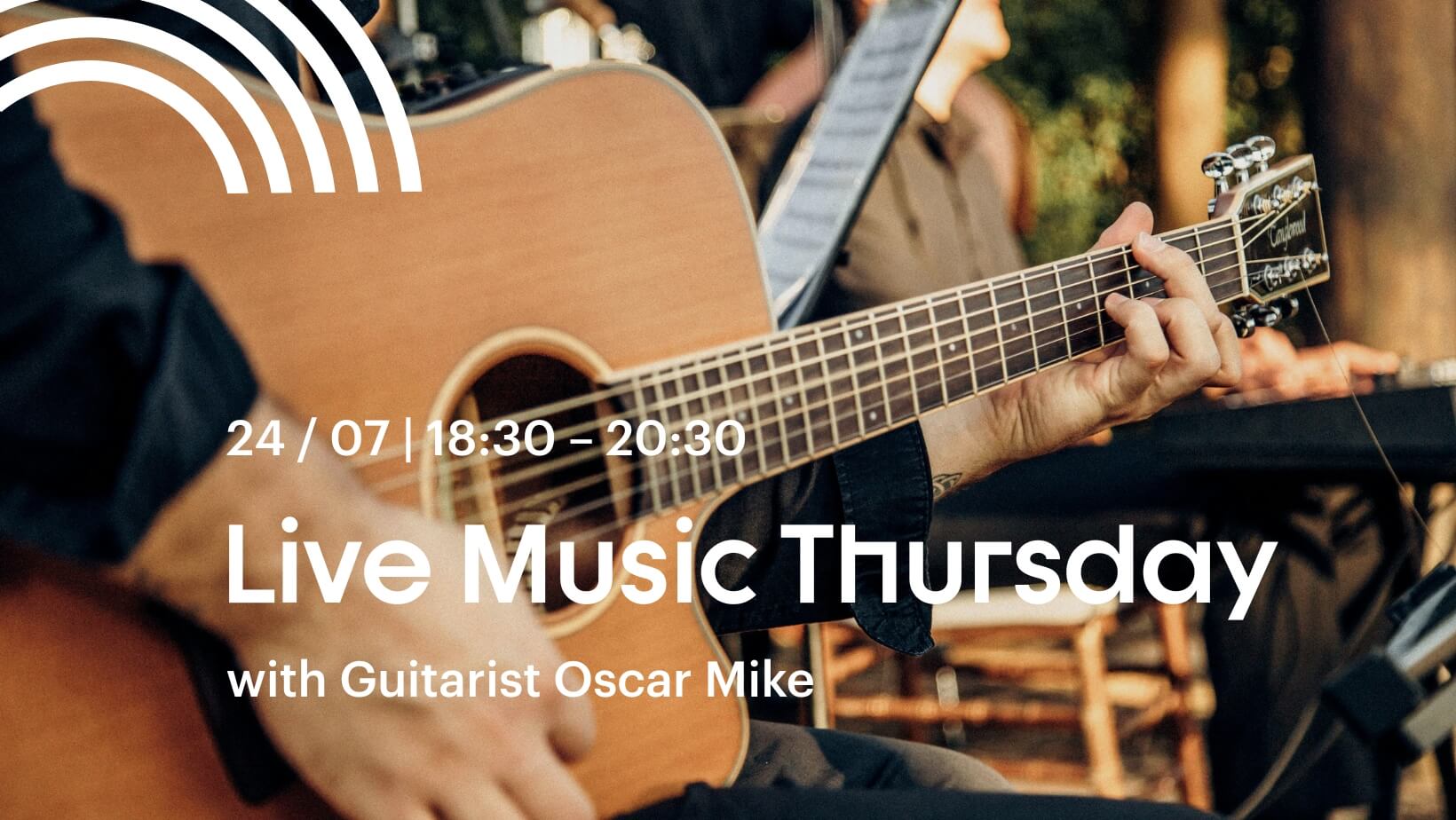 Live Music with Oscar Mike, 24/07