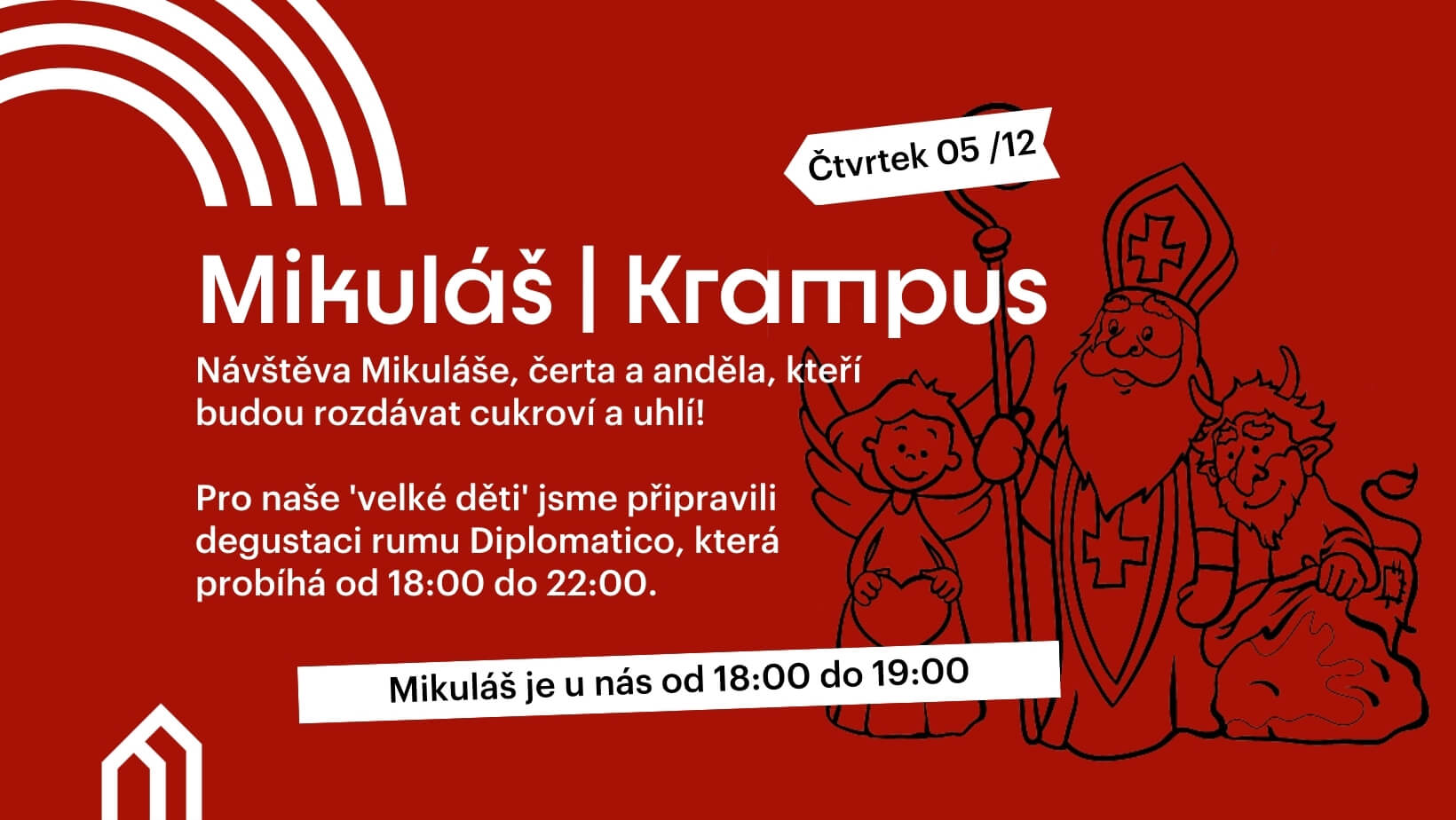 Mikuláš / Krampus v Manifestu, 05/12