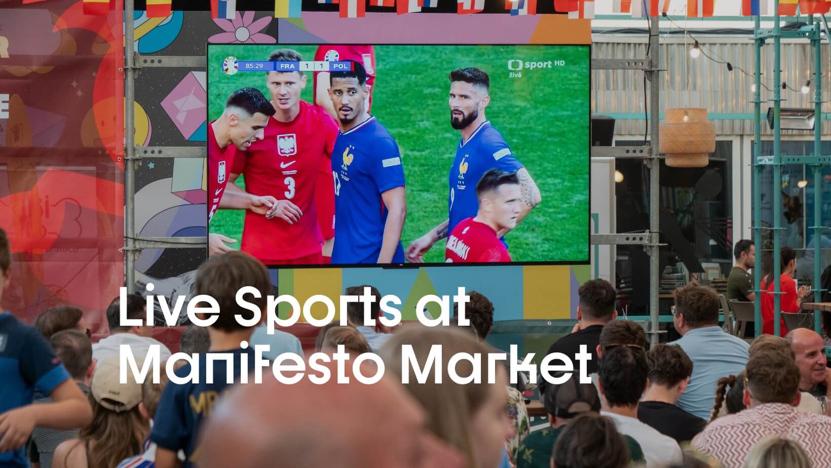 Catch the Best of Live Sports at Manifesto Market, 01/10