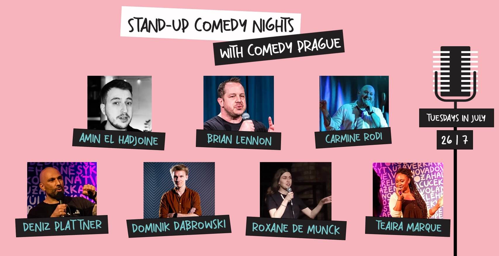 Stand-Up Comedy Nights in English | JULY, 26/07