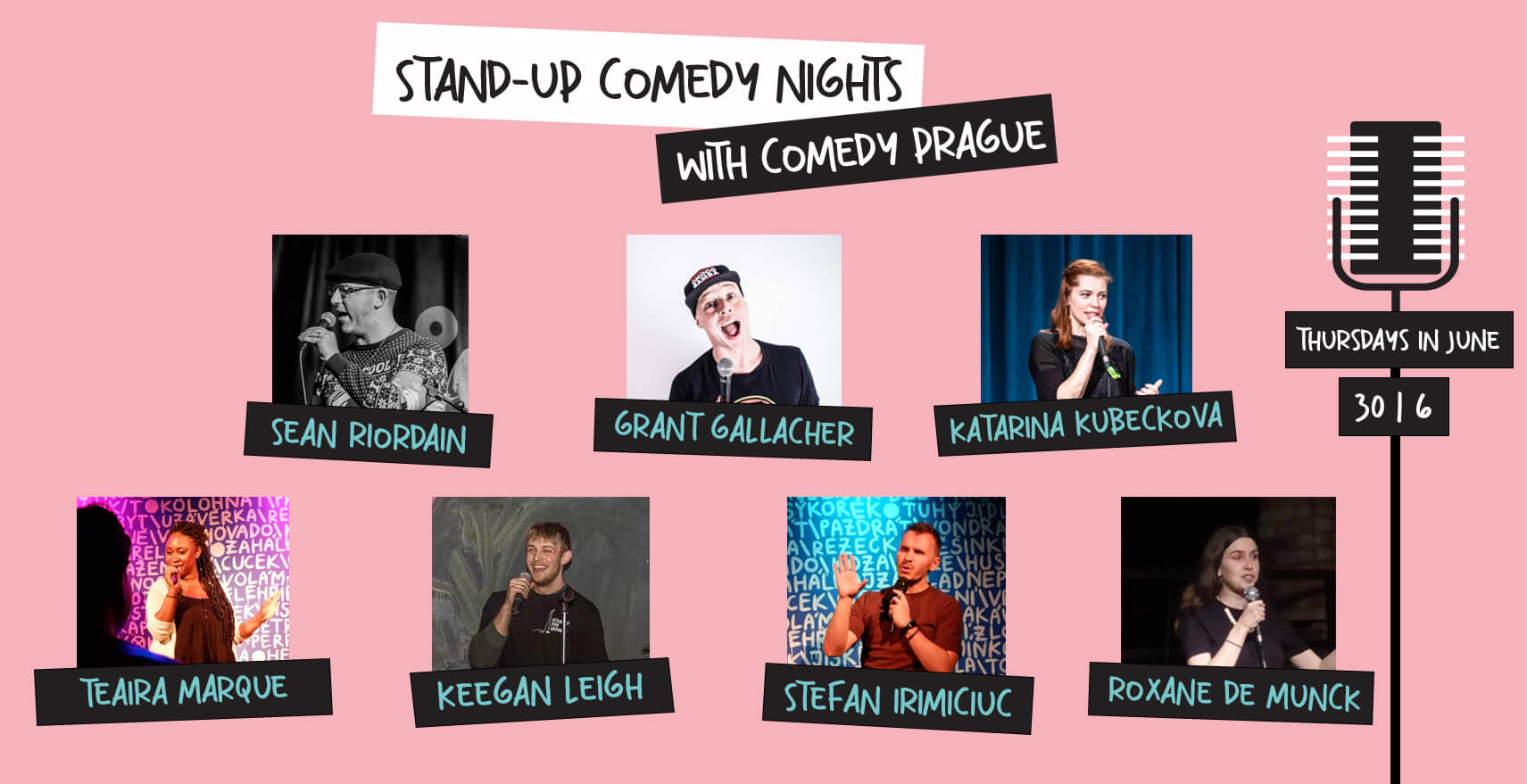 Stand-Up Comedy Nights in English | Comedy Prague, 30/06