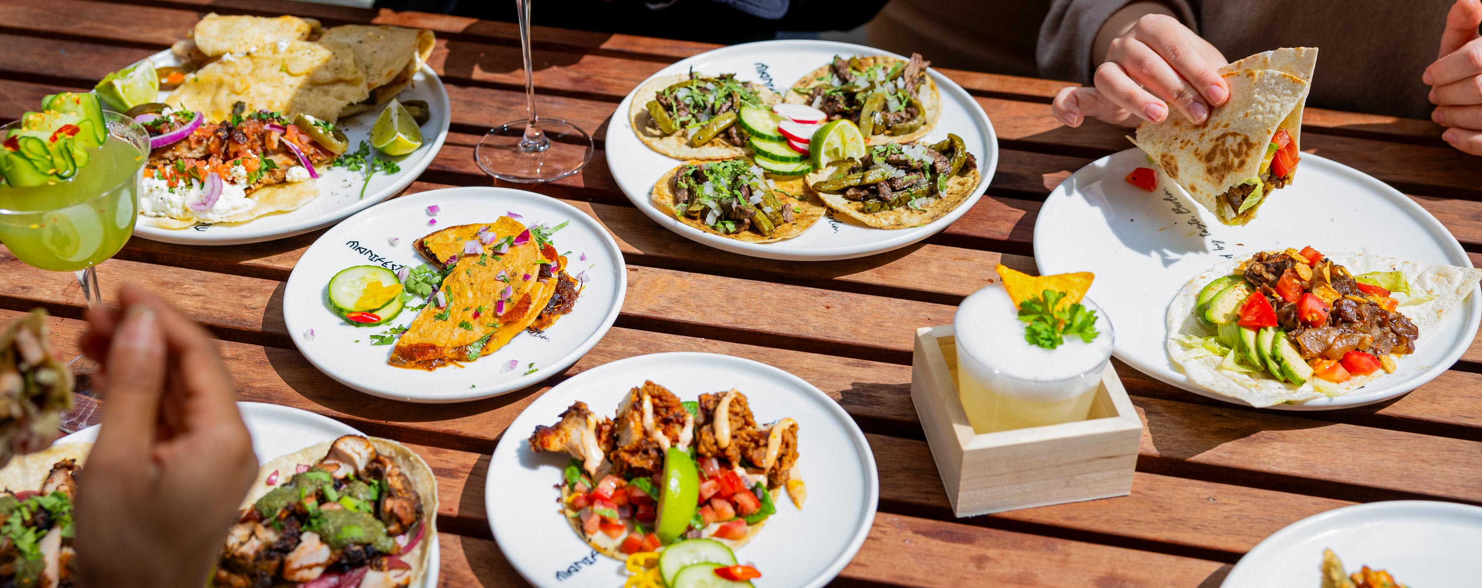 Join us for Taco & Tequila Tuesdays – 10+ international twists to tacos!