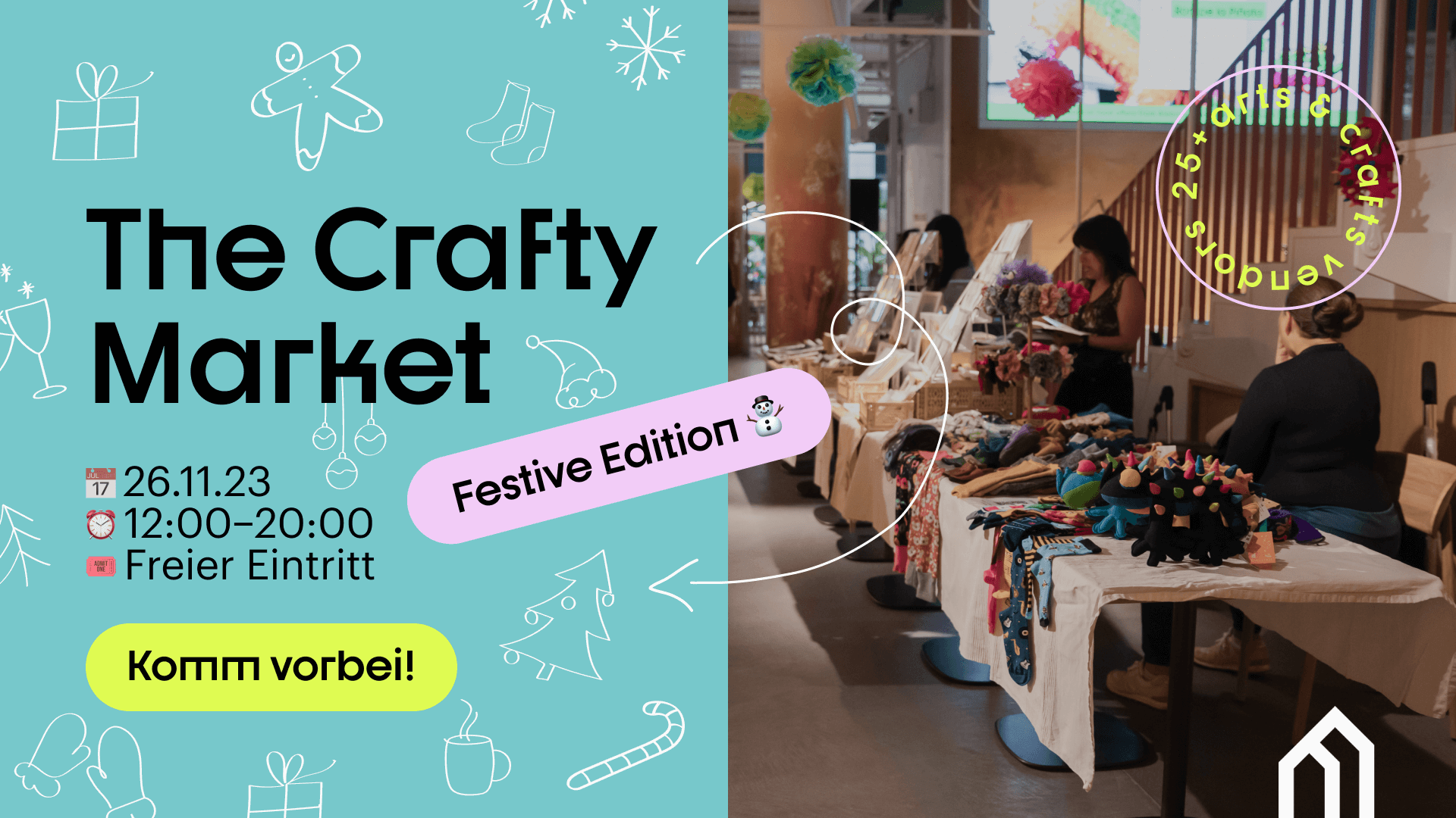 The Crafty Market ⎮ Festive Edition 