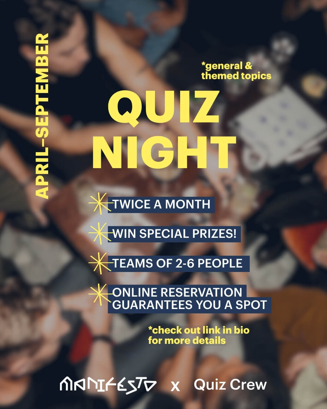 Quiz Night (07 & 21/04), 07/04