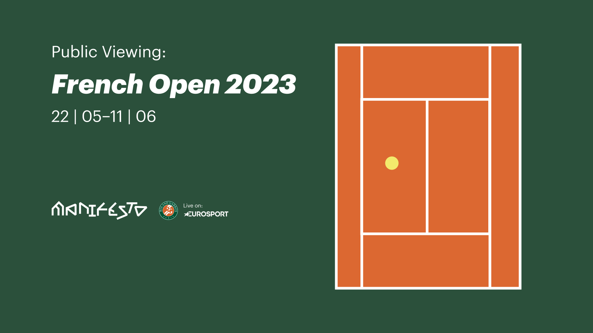 French Open 2023, 22/05
