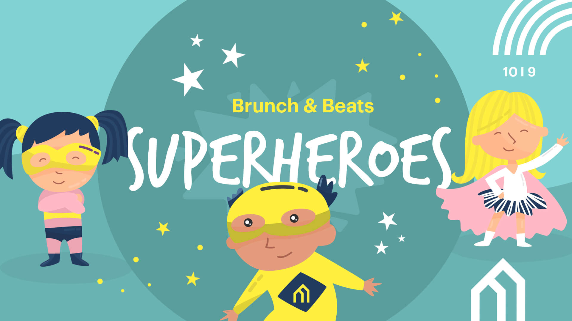 Brunch & Beats Superheroes I Back to School Edition