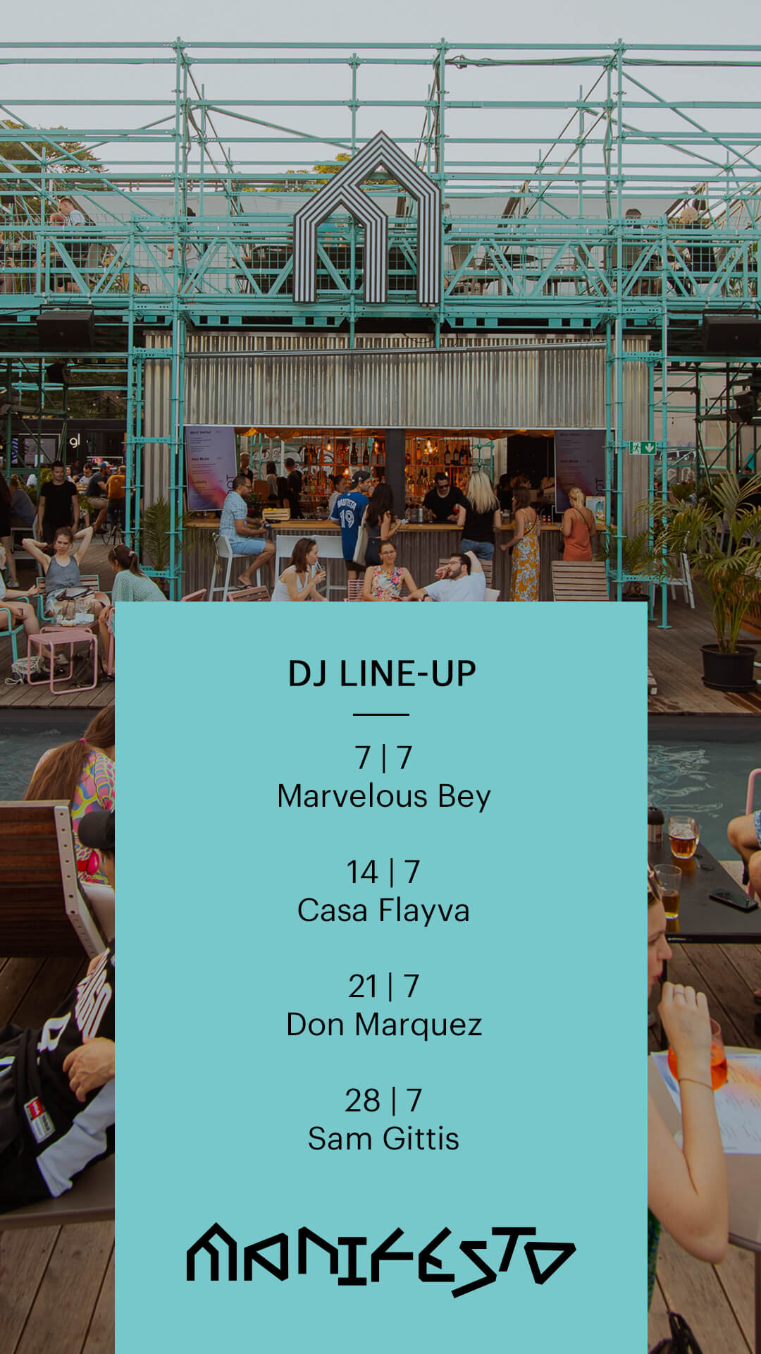 AfterWork Terrace Party, 28/07
