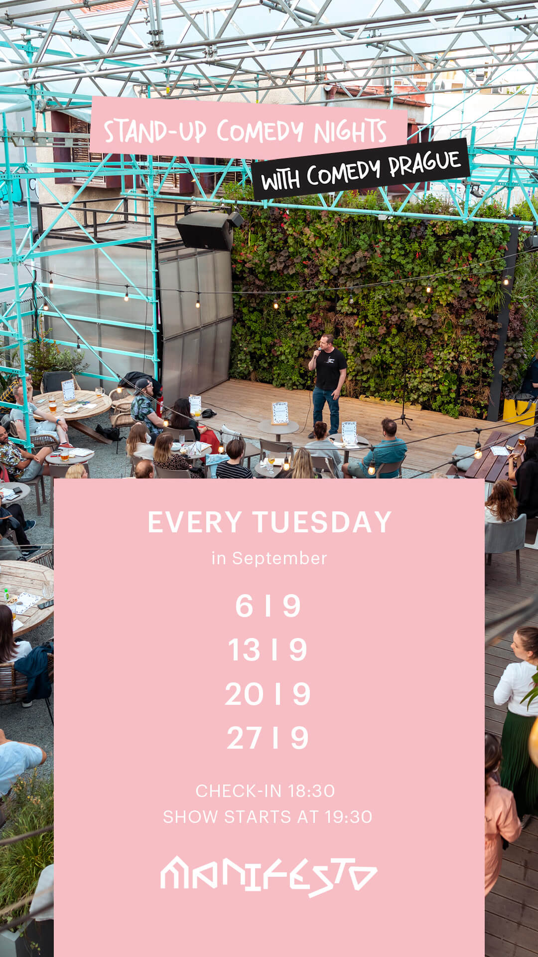Stand-Up Comedy Nights in English I September , 27/09